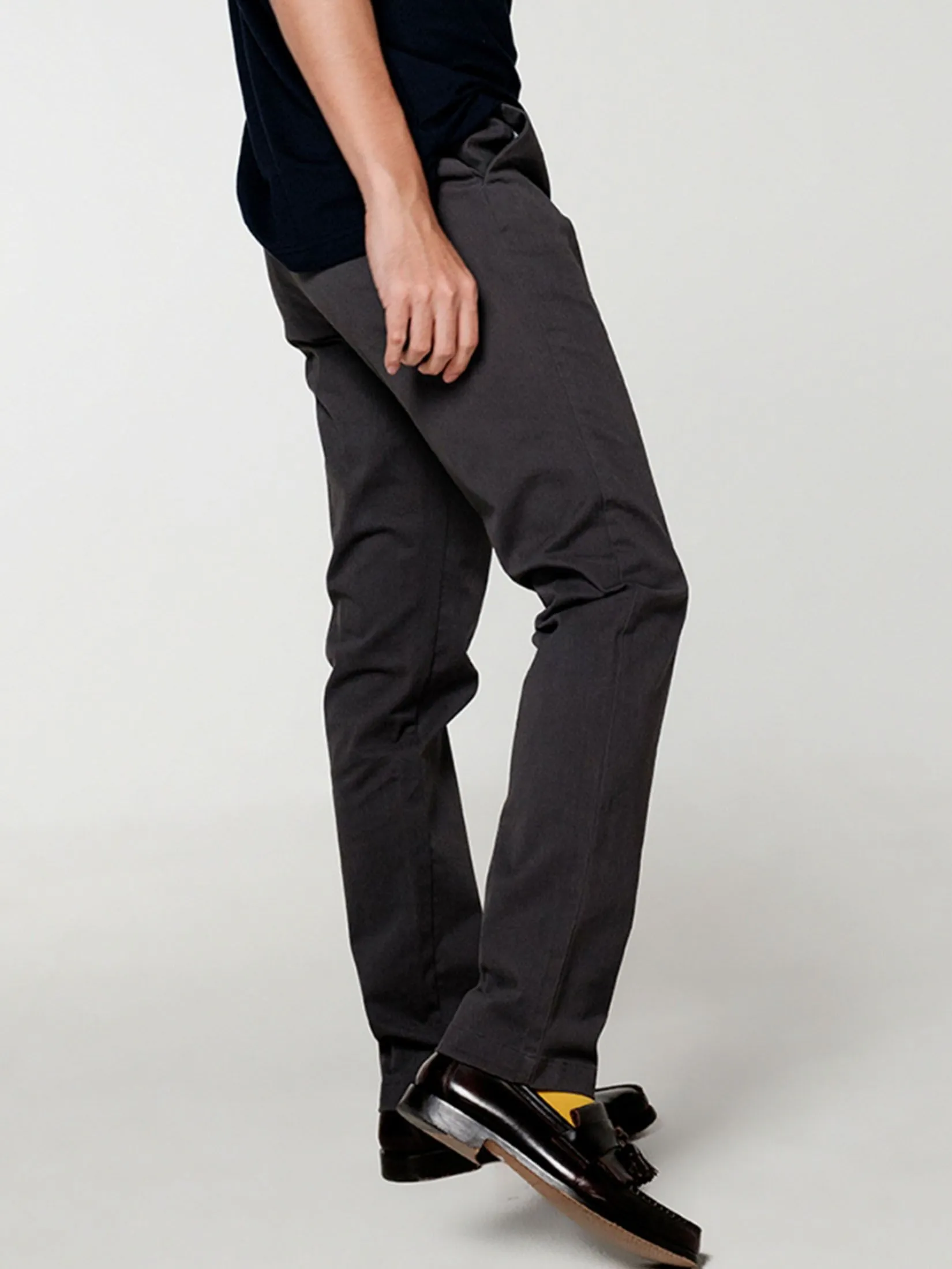 Era-won Men's Chino pants skinny Grey Era-won Men's Chino pants skinny Grey