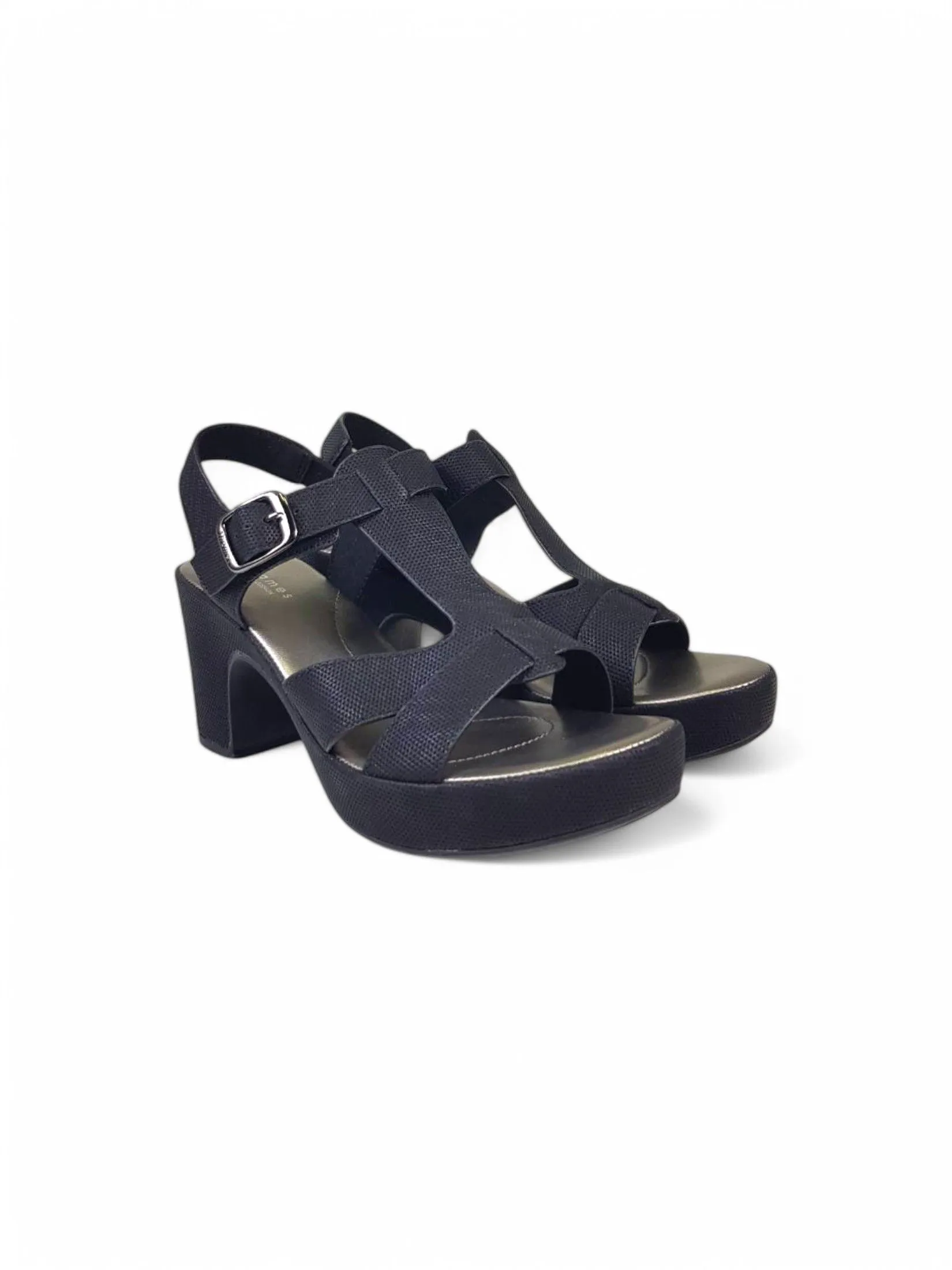 THAMES Women 3 Inch High Heel Shoes Black THAMES Women 3 Inch High Heel Shoes Black