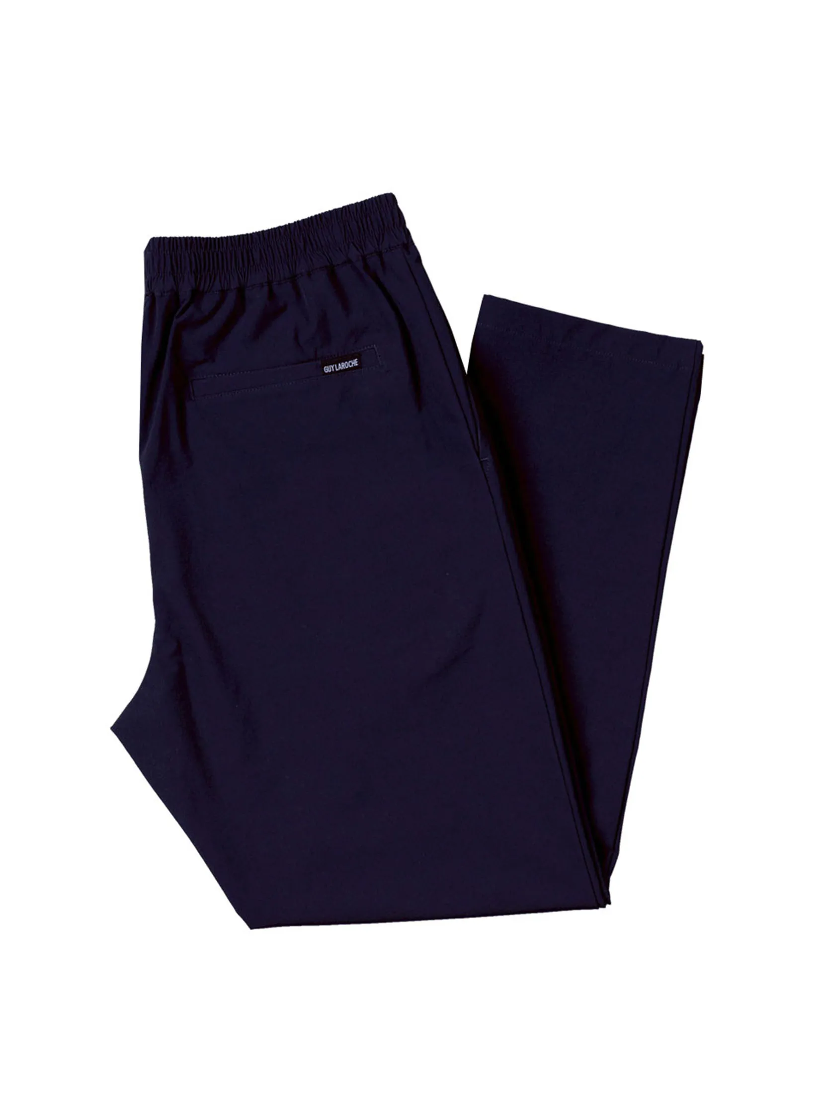 GUY LAROCHE MENWEAR Men’s Jogger Pants – Nylon-Spandex Fabric, Navy – Model BSG6200W5NV GUY LAROCHE MENWEAR Men’s Jogger Pants – Nylon-Spandex Fabric, Navy – Model BSG6200W5NV