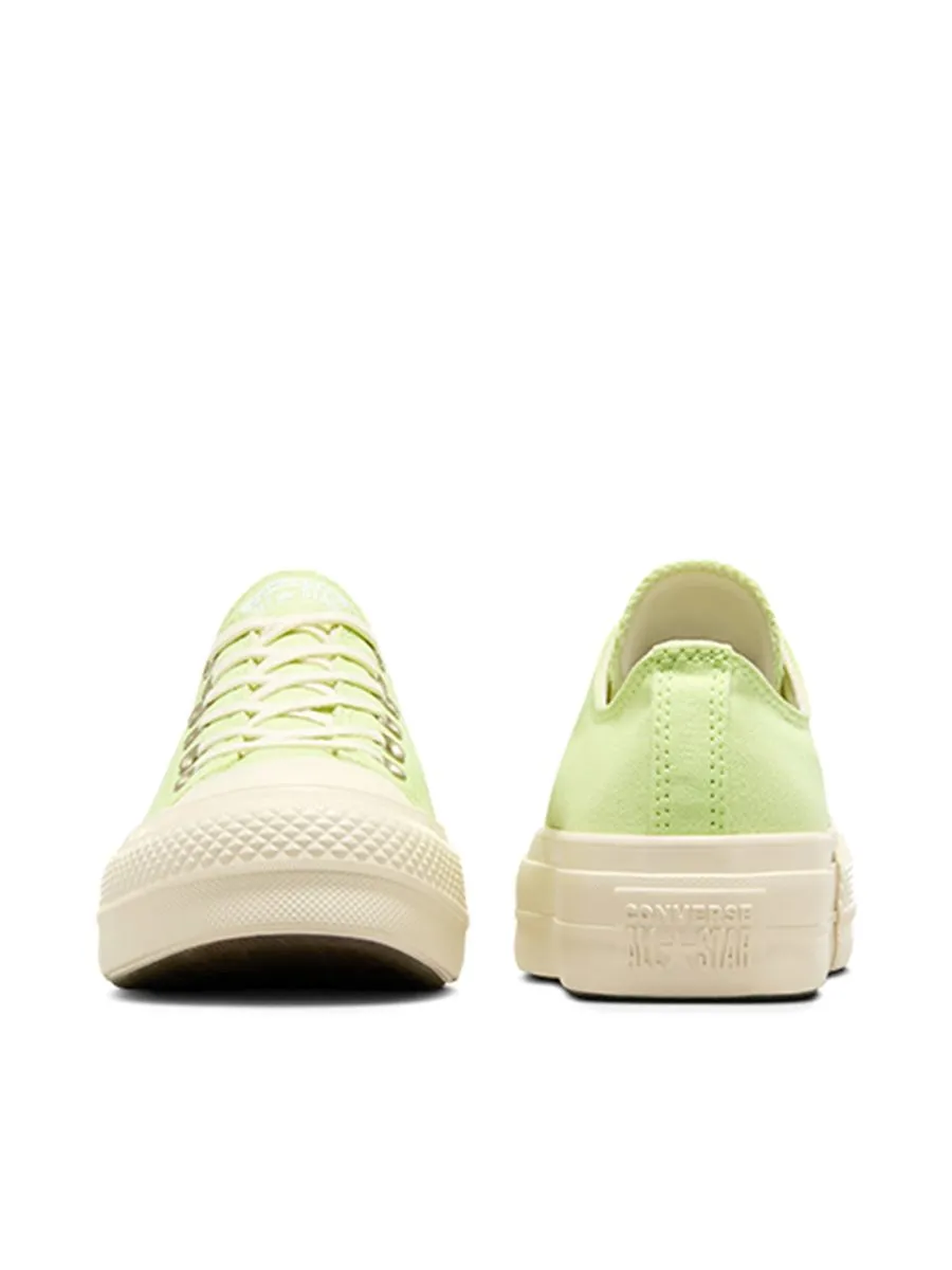 CONVERSE Women Sneakers Ctas Lift Crafted Ox Green CONVERSE Women Sneakers Ctas Lift Crafted Ox Green