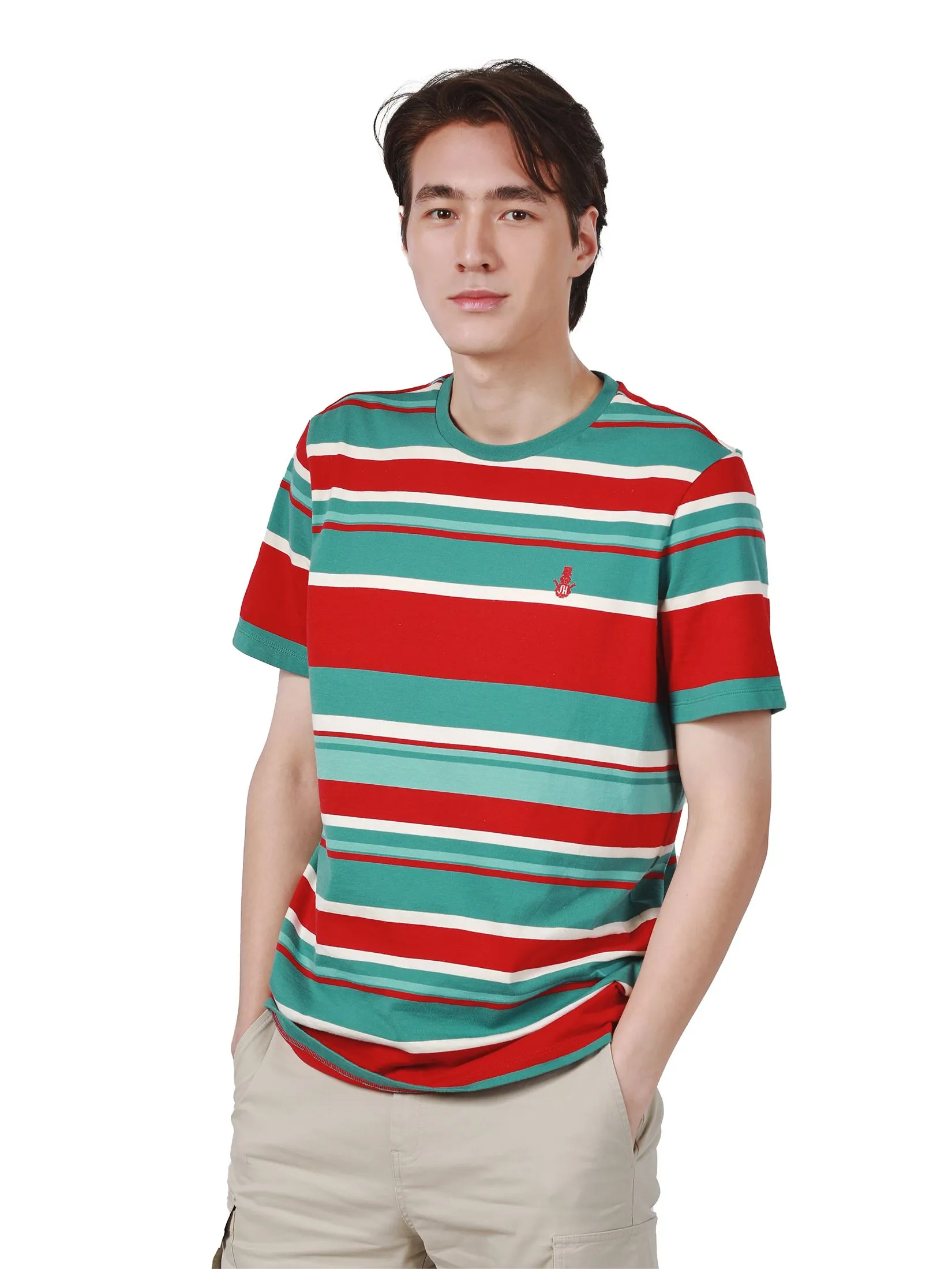 JOHN HENRY Men's T-Shirts (Slim Fit) MERRY CHRISTMAS Green JOHN HENRY Men's T-Shirts (Slim Fit) MERRY CHRISTMAS Green