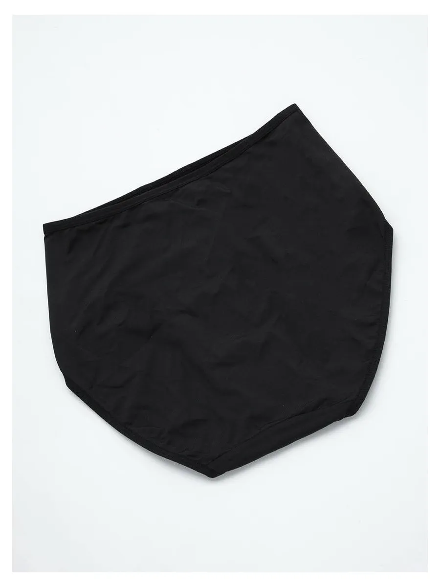 SABINA Microfiber High Waisted Panty - Black SABINA Microfiber High Waisted Panty - Black