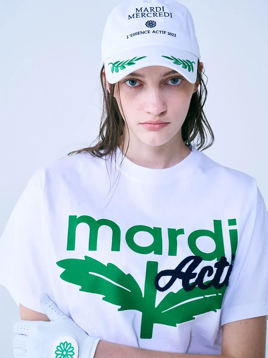 MARDI MERCREDI ACTIF T-Shirt Actif Bloommardi White Navy F MARDI MERCREDI ACTIF T-Shirt Actif Bloommardi White Navy F