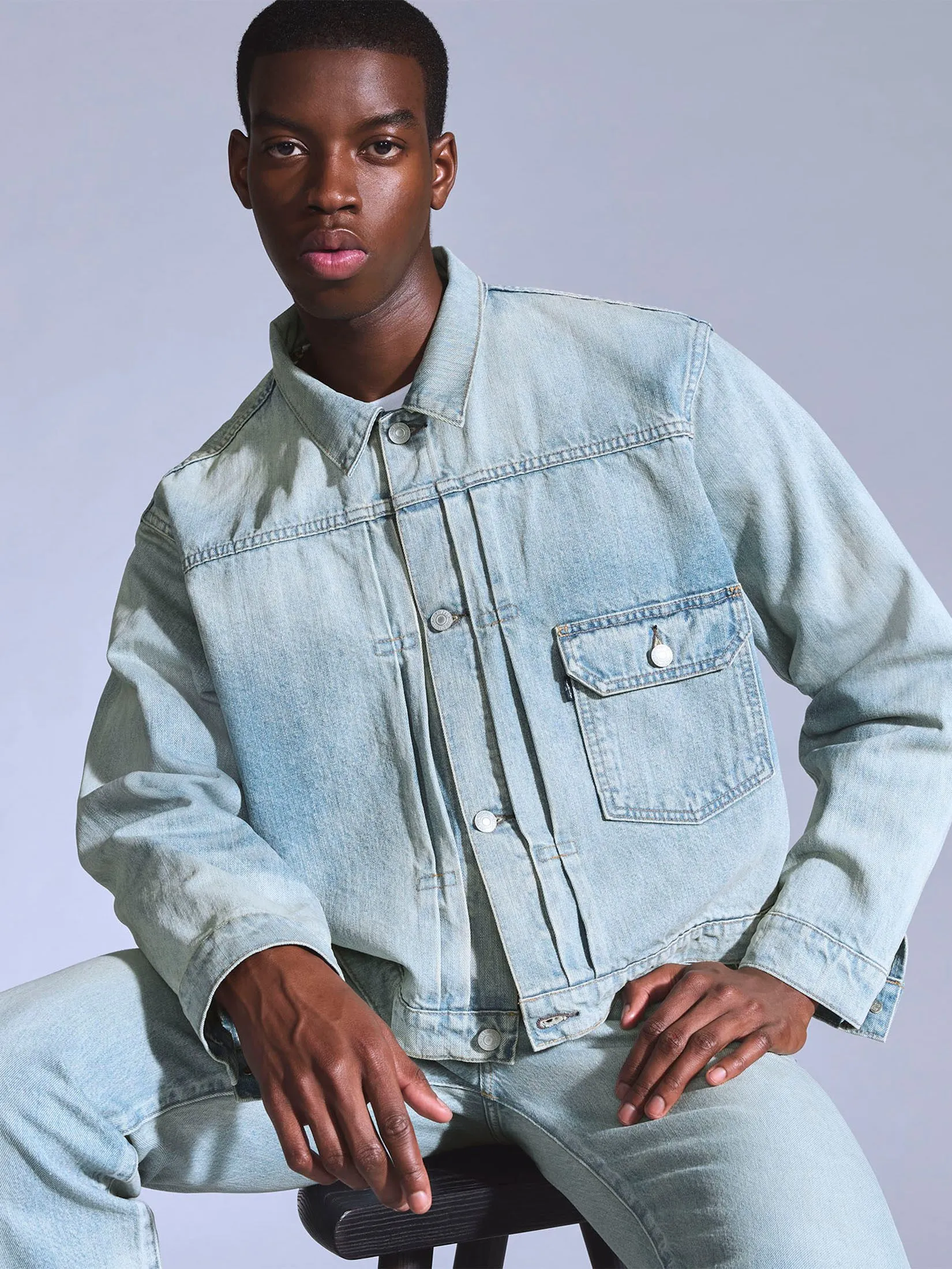LEVI'S Blue Tab Men's Type I Jacket Blue LEVI'S Blue Tab Men's Type I Jacket Blue