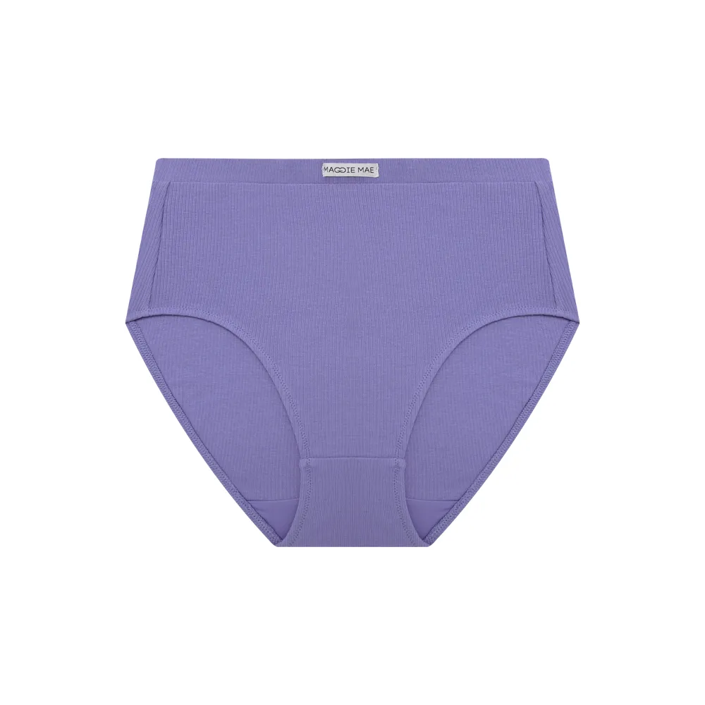SABINA Palette of the Earth High-Waisted Panty Style No.SUT1115VD - Purple SABINA Palette of the Earth High-Waisted Panty Style No.SUT1115VD - Purple