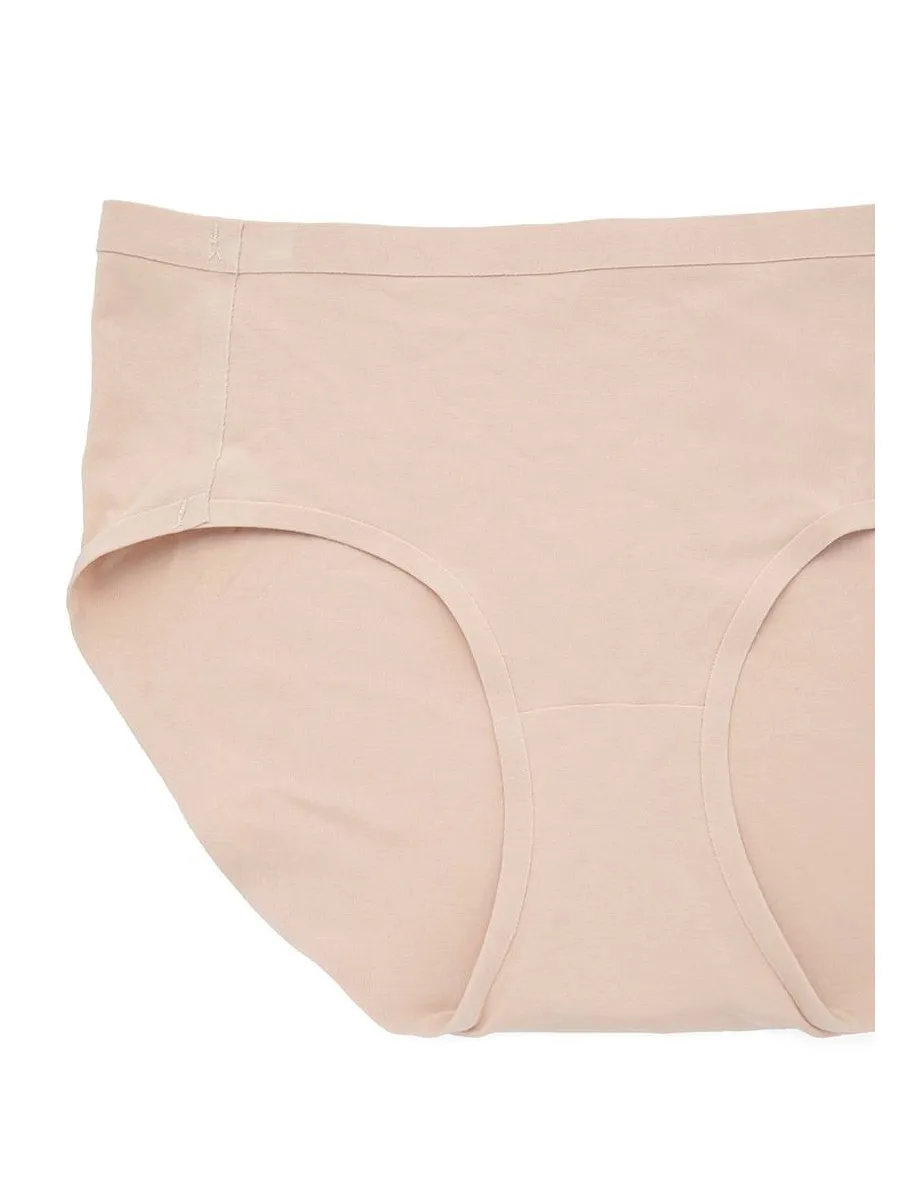 SABINA Seamless Fit Modal Mid Waisted Panty - Sand SABINA Seamless Fit Modal Mid Waisted Panty - Sand
