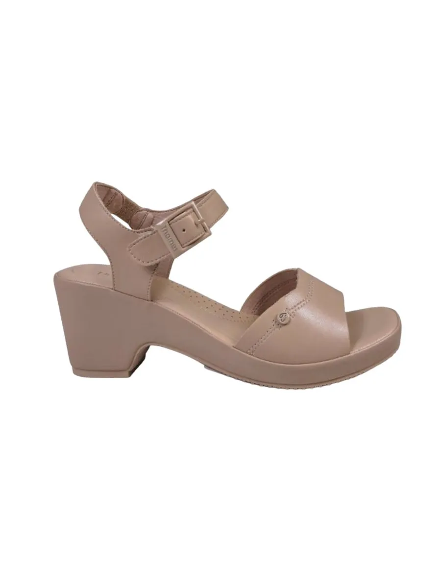 THAMES Women Heel Sandals Pink THAMES Women Heel Sandals Pink