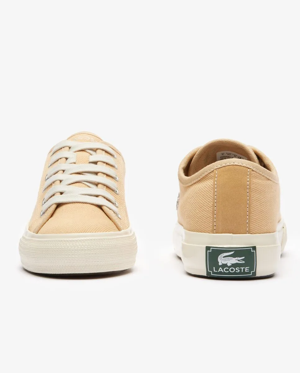 LACOSTE Light Brown Women’s Backcourt Trainers LACOSTE Light Brown Women’s Backcourt Trainers