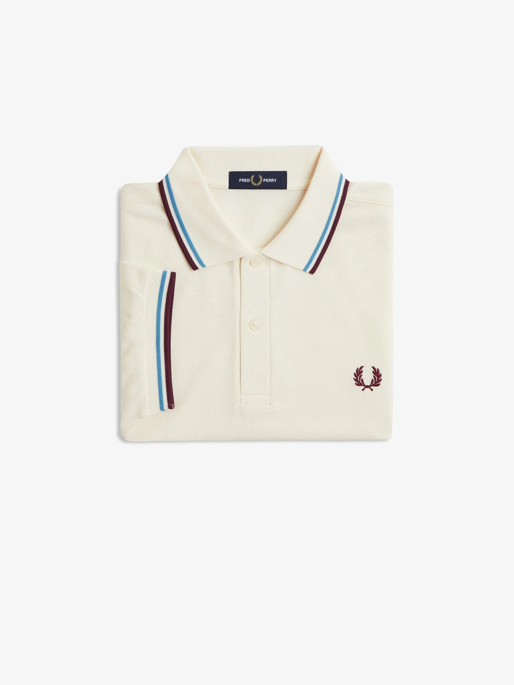 Fred Perry Men TWIN TIPPED FRED PERRY SHIRT   Blue Fred Perry Men TWIN TIPPED FRED PERRY SHIRT   Blue