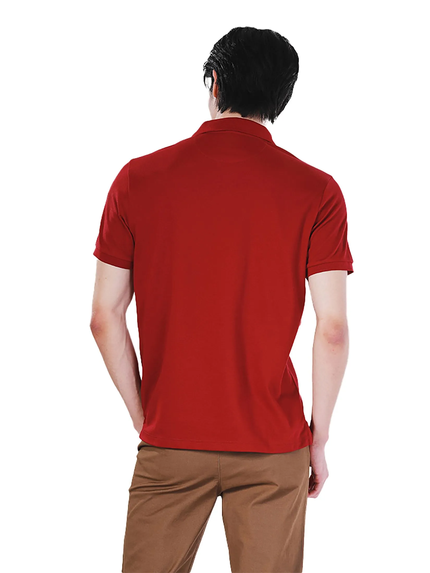 JOHN HENRY Men's Polo (Slim Fit) SDM Red JOHN HENRY Men's Polo (Slim Fit) SDM Red