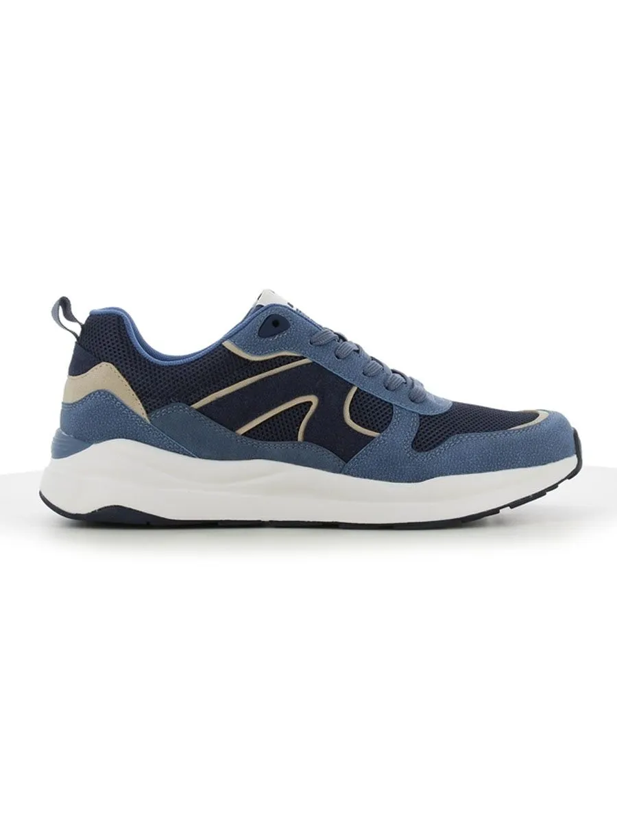 SAFETY JOGGER Men's Sport Sneakers SJ Life Style Navy Blue SAFETY JOGGER Men's Sport Sneakers SJ Life Style Navy Blue