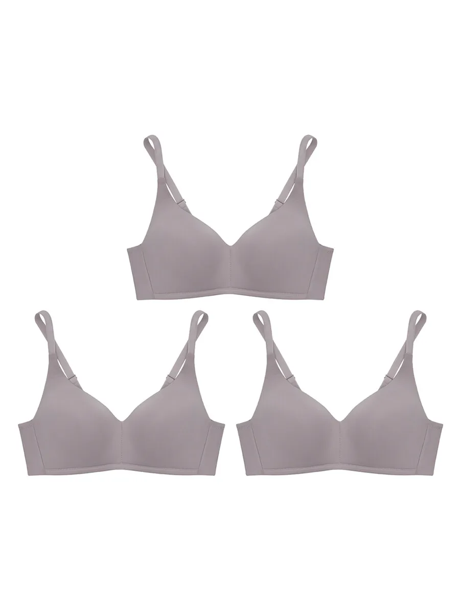 SABINA [Pack 3 Piece] Bra Perfect Bra Collection - Chocolate