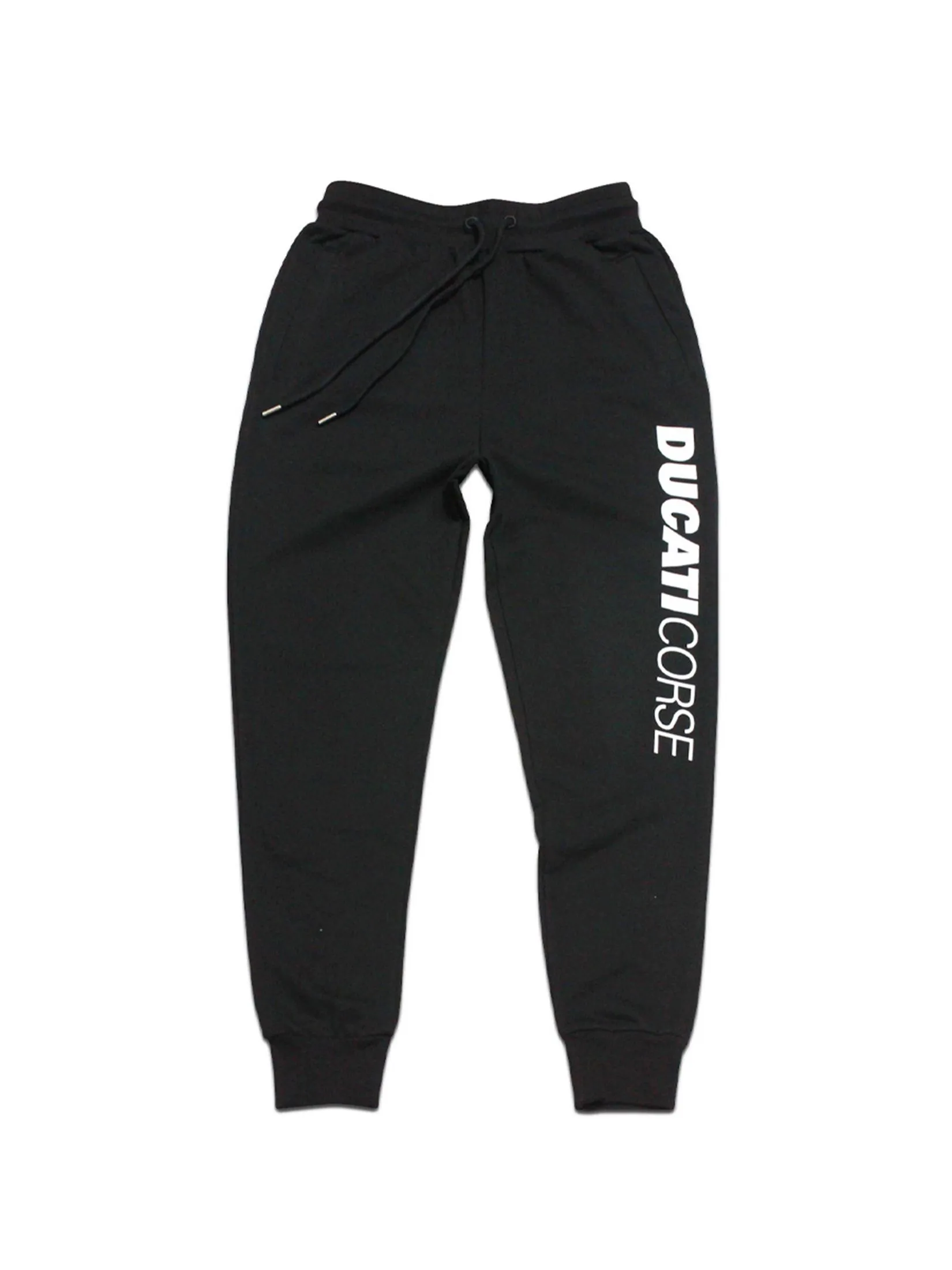 DUCATI Black Men's  Sportwear Sweatpants DCT47 010 DUCATI Black Men's  Sportwear Sweatpants DCT47 010