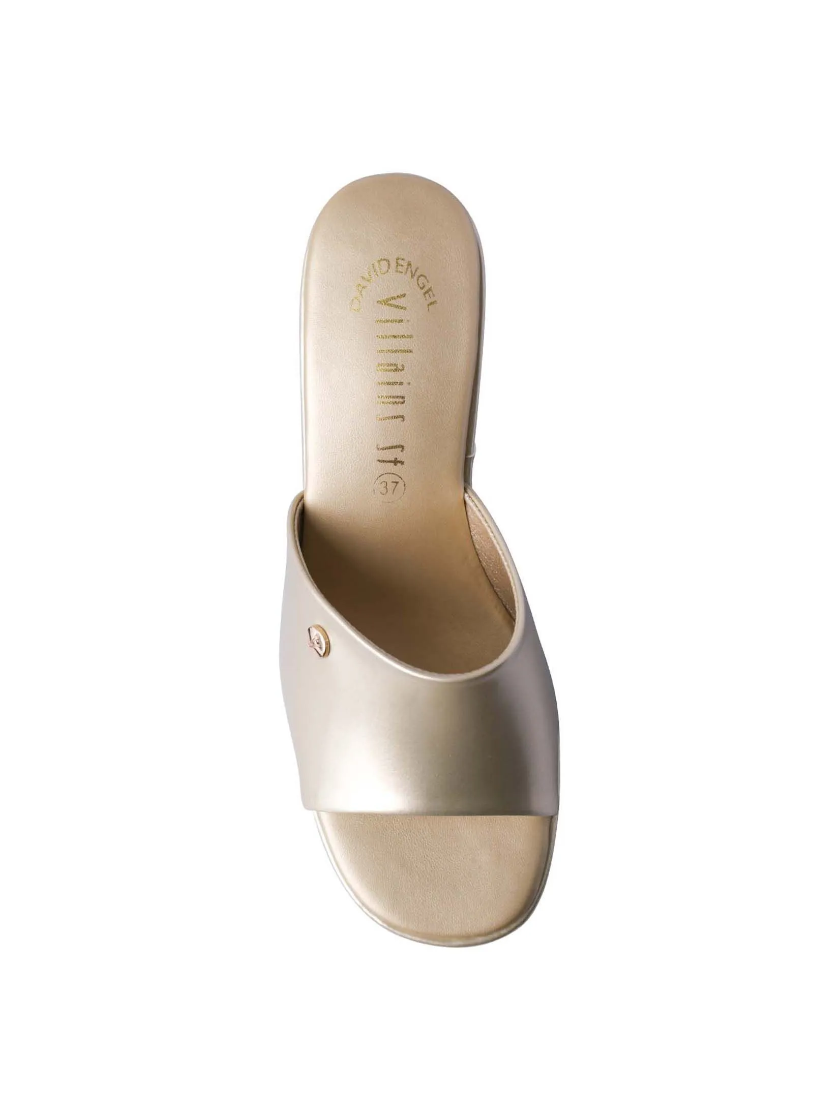 VILLAINS SF GENTLE BREEZE Women's Heeled Sandals GOLD PATENT VILLAINS SF GENTLE BREEZE Women's Heeled Sandals GOLD PATENT