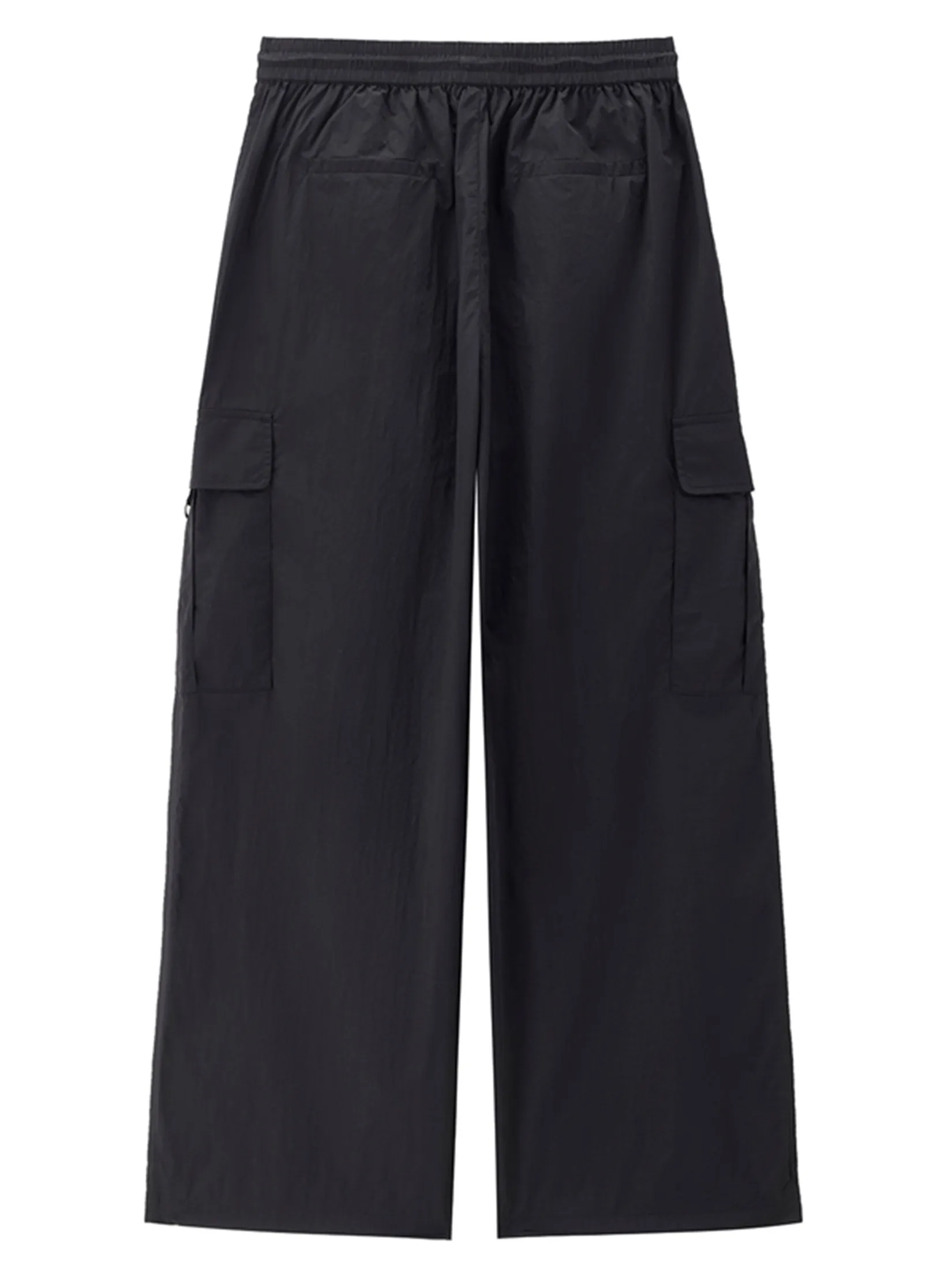 GIORDANO Women s Online Exclusive Elastic Waist Cargo Pants (Korea) Black GIORDANO Women s Online Exclusive Elastic Waist Cargo Pants (Korea) Black