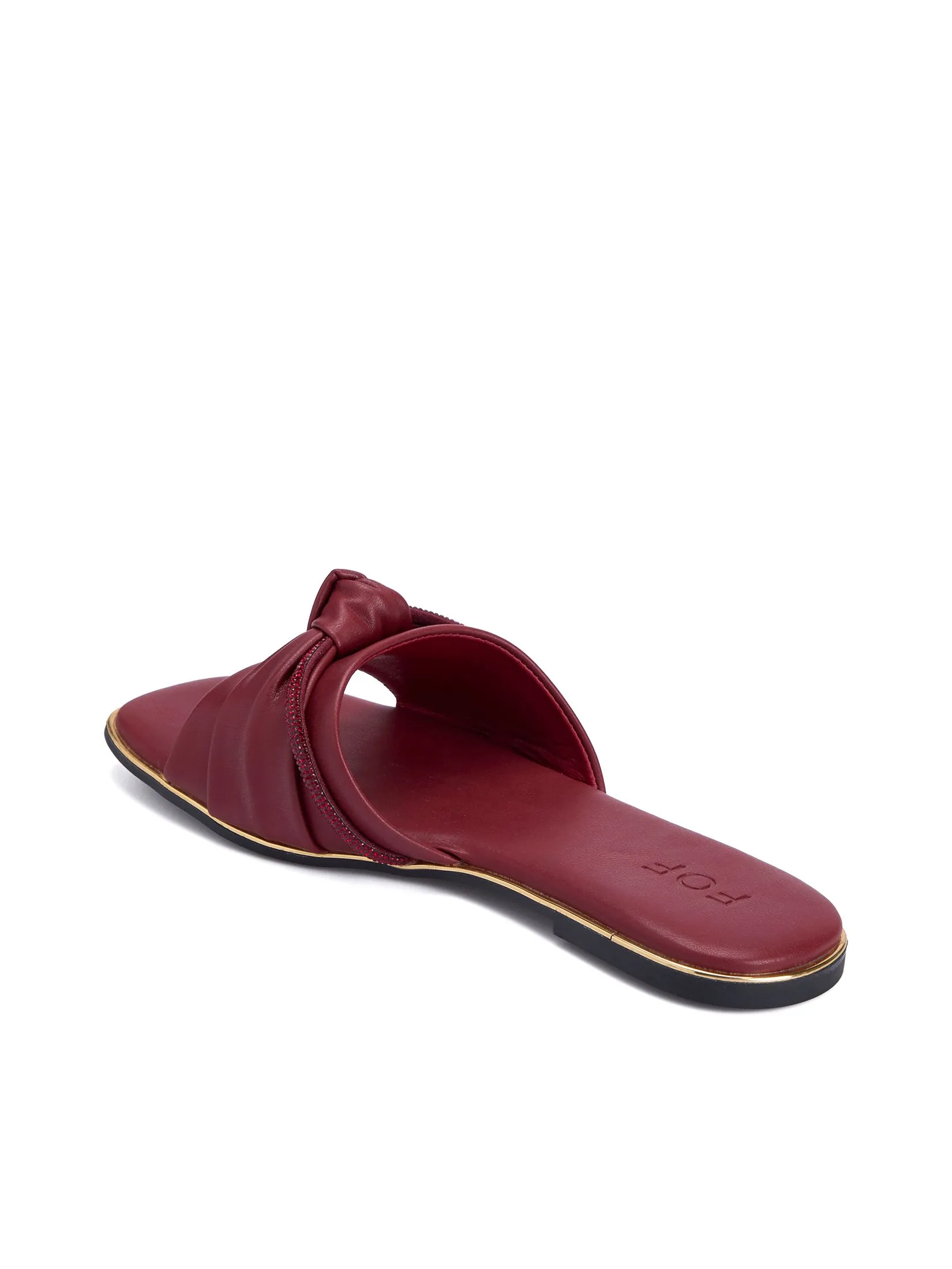 FOF Women Sandals Bow Strap FOF Women Sandals Bow Strap