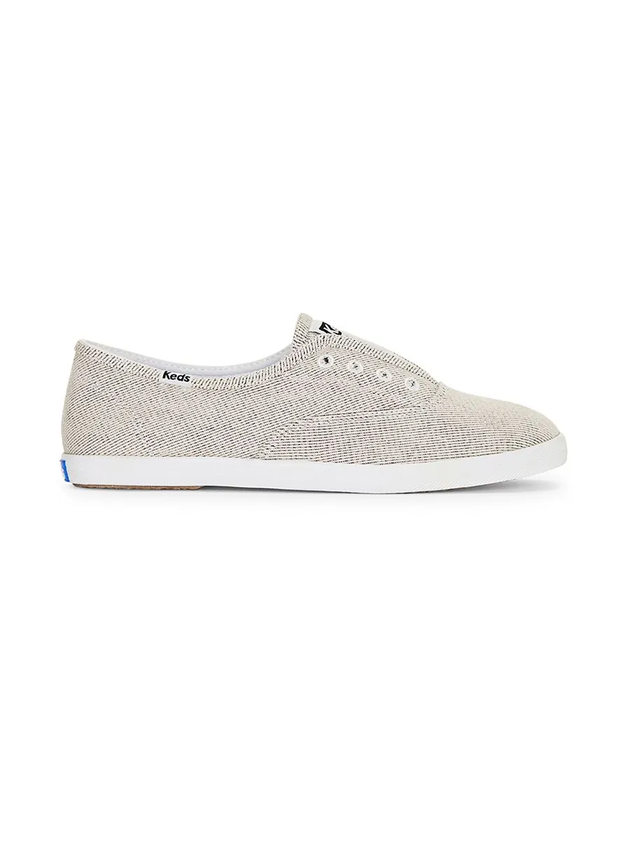 KEDS Women Chillax 2-Tone Textile Ivory/Black KEDS Women Chillax 2-Tone Textile Ivory/Black