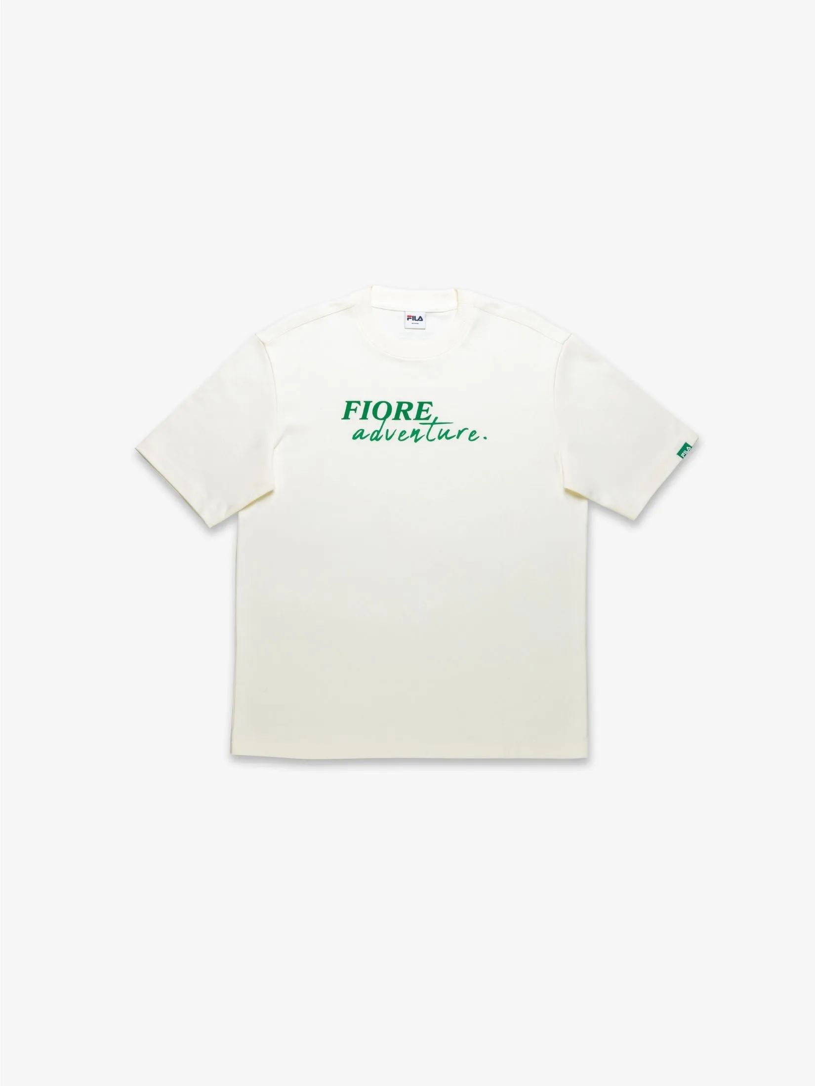 FILA TEE FIORE COLLECTION OFF-WHITE FILA TEE FIORE COLLECTION OFF-WHITE