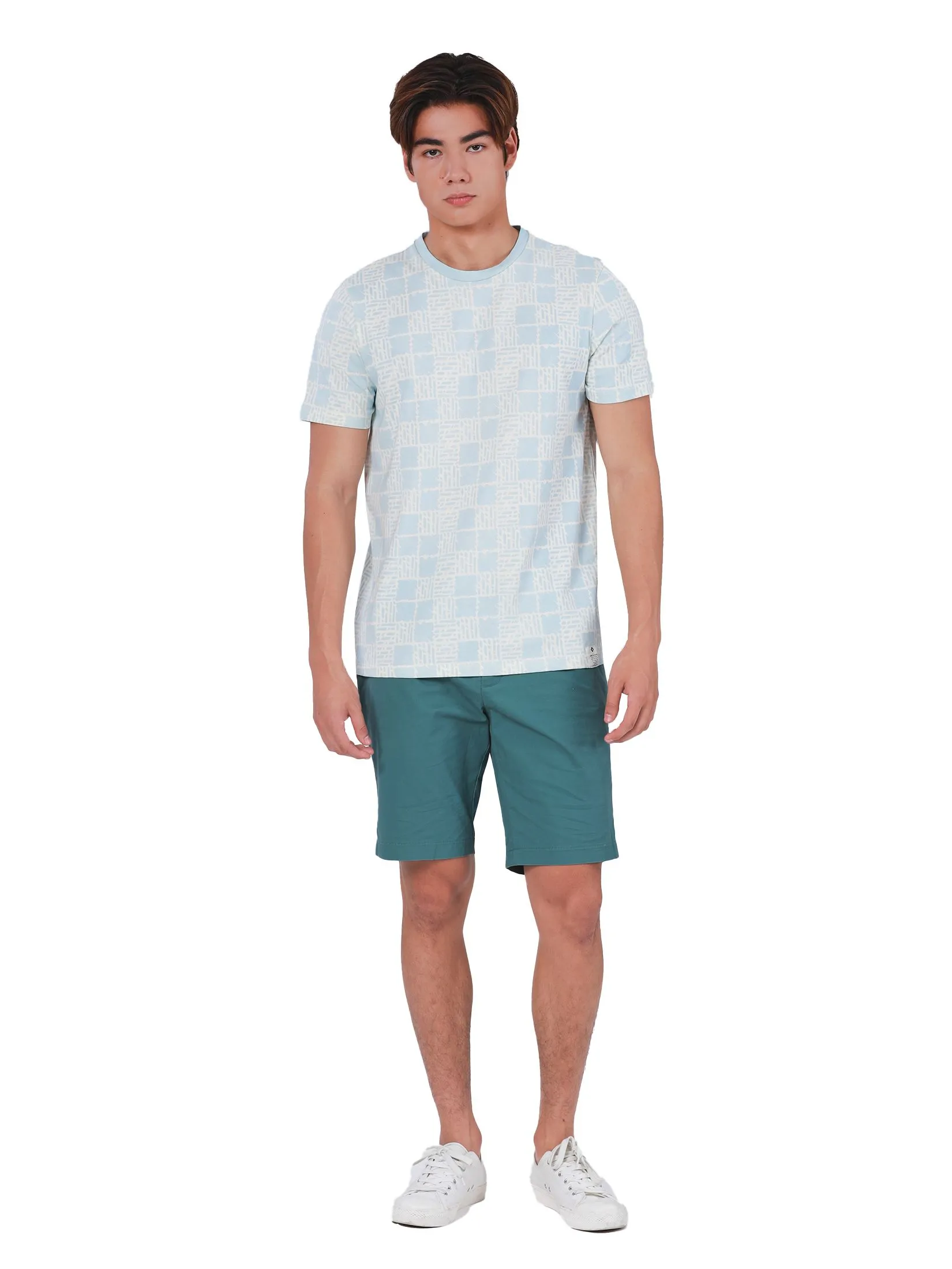 JOHN HENRY Men's T-Shirts (Slim Fit) REJUVENATE VACATION Light Blue JOHN HENRY Men's T-Shirts (Slim Fit) REJUVENATE VACATION Light Blue