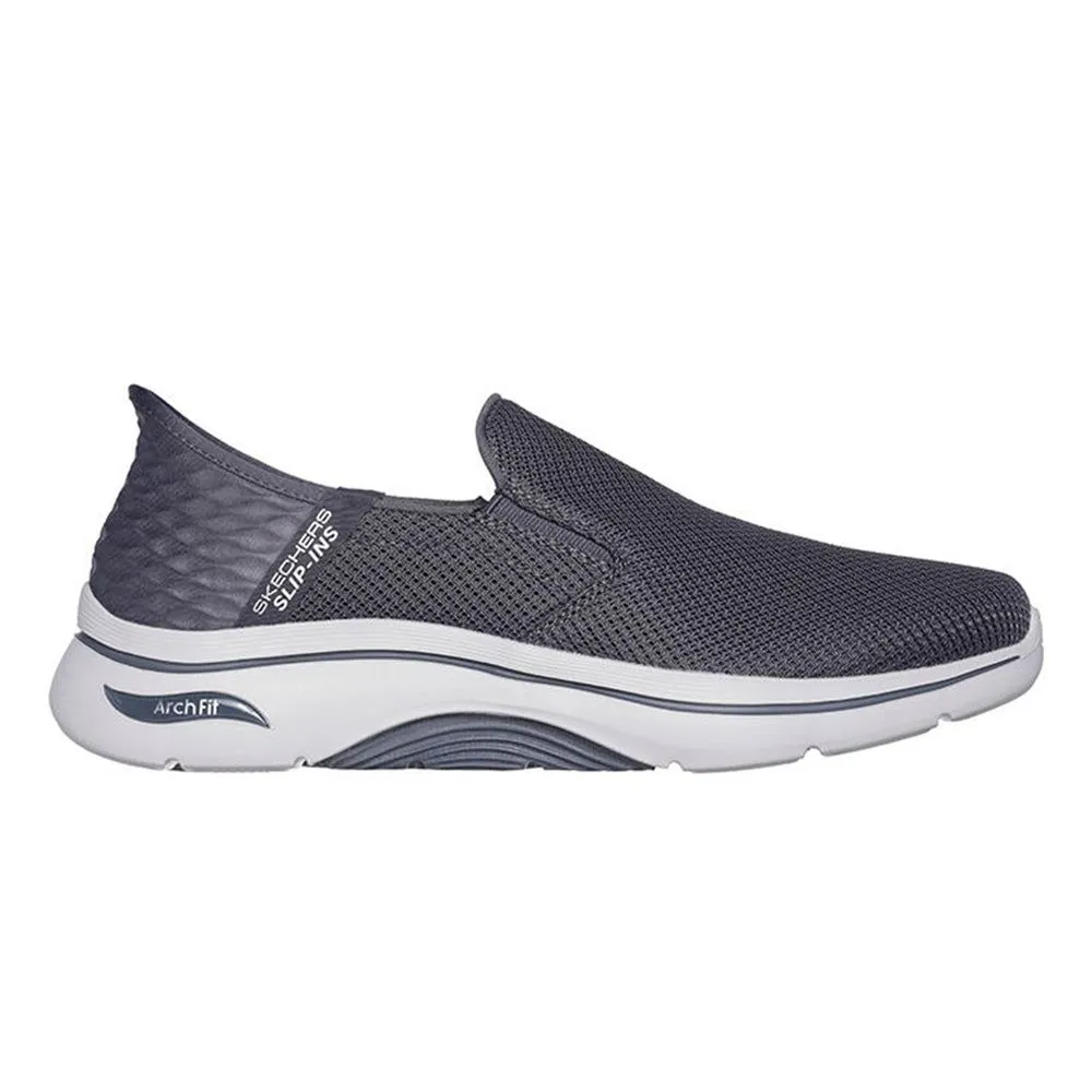 SKECHERS Men Training Shoes Slip-Ins: Go Walk AF 2.0 - Hands Free 2 Grey - SK108SH364DRTH SKECHERS Men Training Shoes Slip-Ins: Go Walk AF 2.0 - Hands Free 2 Grey - SK108SH364DRTH