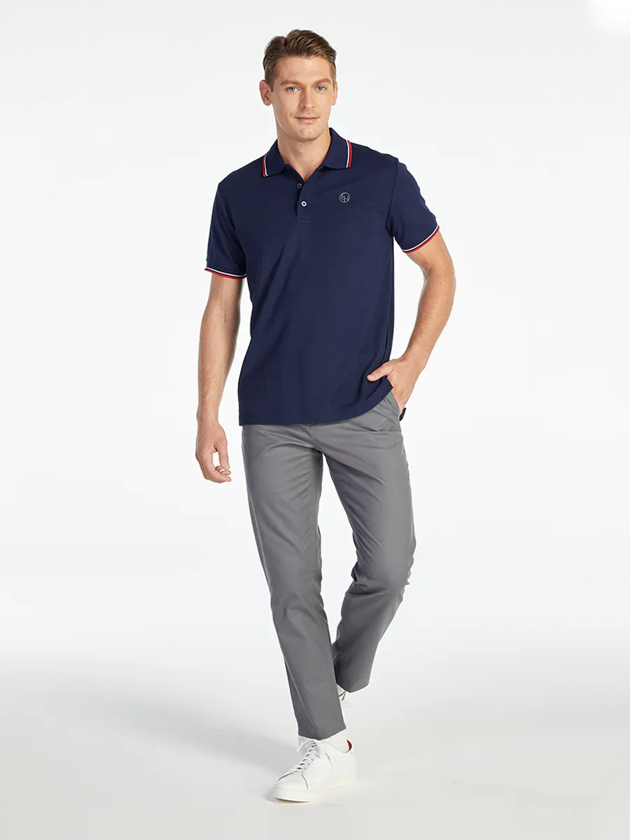 ELLE HOMME MEN POLO SHIRT W8K903NV - NAVY BLUE ELLE HOMME MEN POLO SHIRT W8K903NV - NAVY BLUE