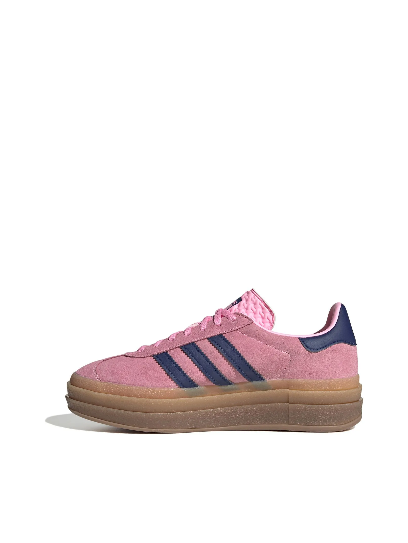 ADIDAS Women Sneaker Gazelle Bold Pink Glow / Victory Blue / Gum ADIDAS Women Sneaker Gazelle Bold Pink Glow / Victory Blue / Gum