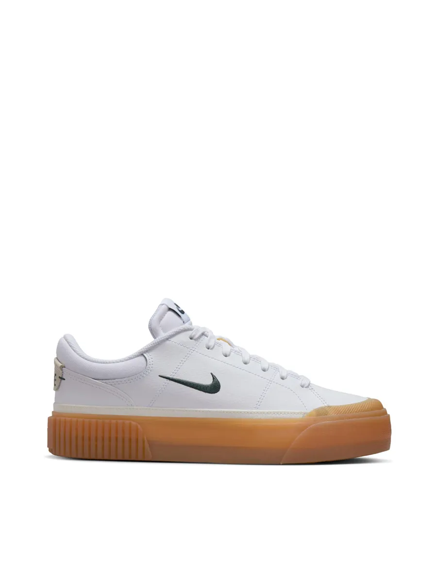 NIKE Women Sneakers Court Legacy Lift White/Vintage Green-Gum Yellow-Sail NIKE Women Sneakers Court Legacy Lift White/Vintage Green-Gum Yellow-Sail