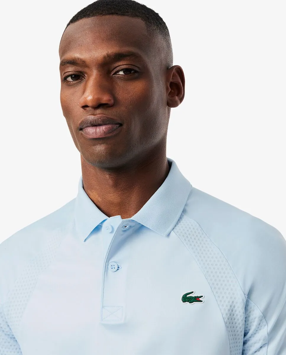 LACOSTE Lacoste Tennis x Daniil Medvedev Polo Shirt Blue LACOSTE Lacoste Tennis x Daniil Medvedev Polo Shirt Blue