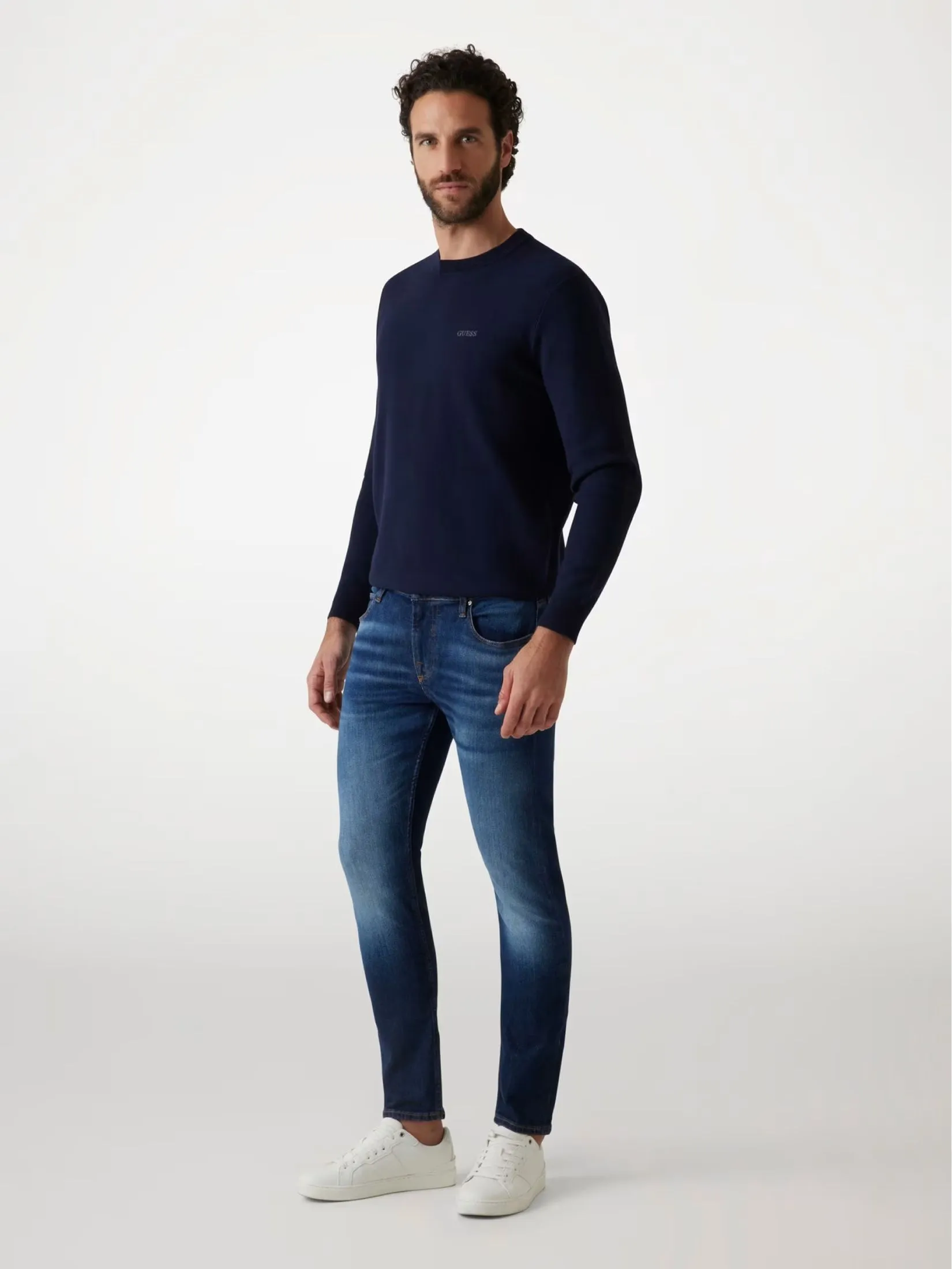 GUESS GUESS MEN  Chris Skinny JEANS  M2YA27D4Q41  -  Denim