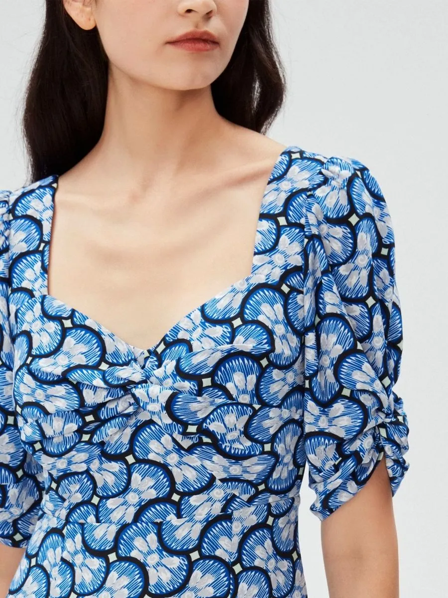 DIANE VON FURSTENBERG DVF ASA DRESS	DAISY GEO LARGE