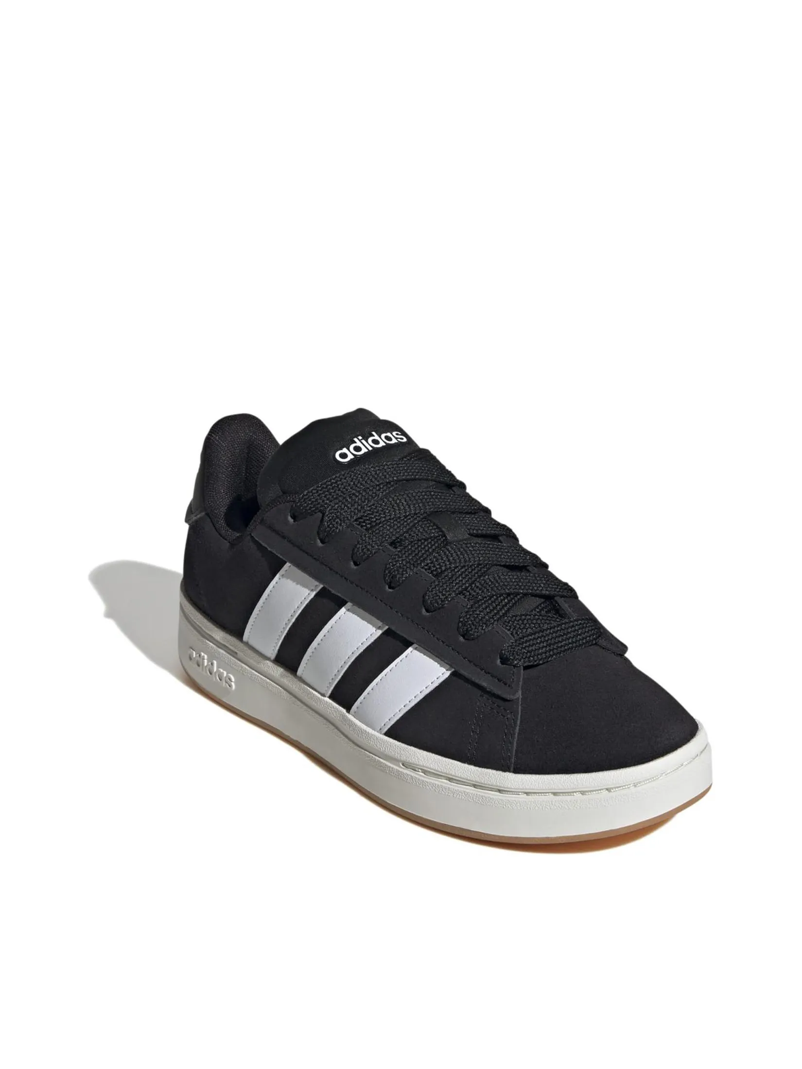 ADIDAS Women Sneakers Grand Court Alpha JP9771 Core Black / Cloud White / Off White ADIDAS Women Sneakers Grand Court Alpha JP9771 Core Black / Cloud White / Off White