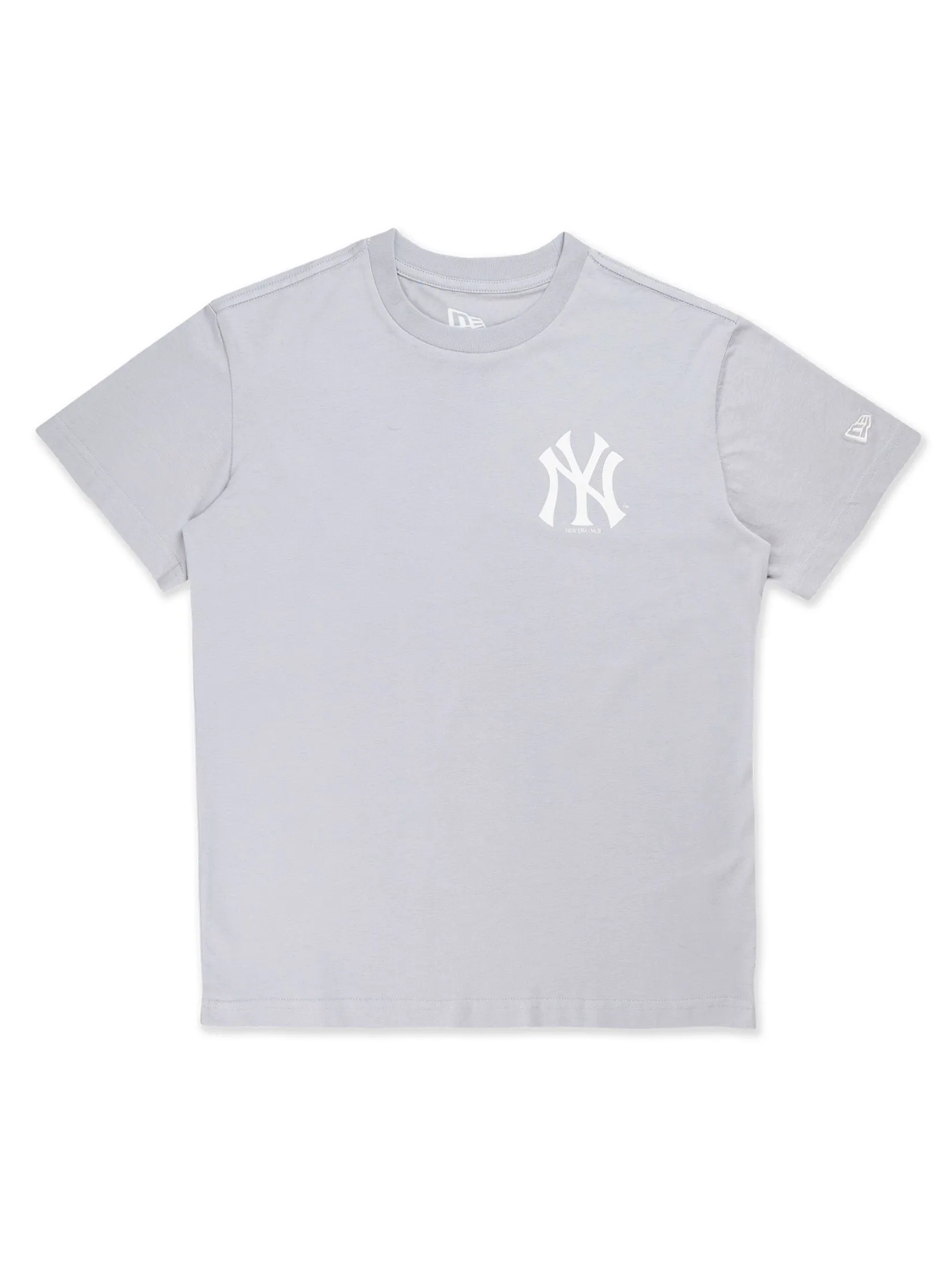 NEW ERA UNISEX NEW YORK YANKEES ESSENTIAL SHORT SLEEVES TEE DOLPHIN GREY NEW ERA UNISEX NEW YORK YANKEES ESSENTIAL SHORT SLEEVES TEE DOLPHIN GREY