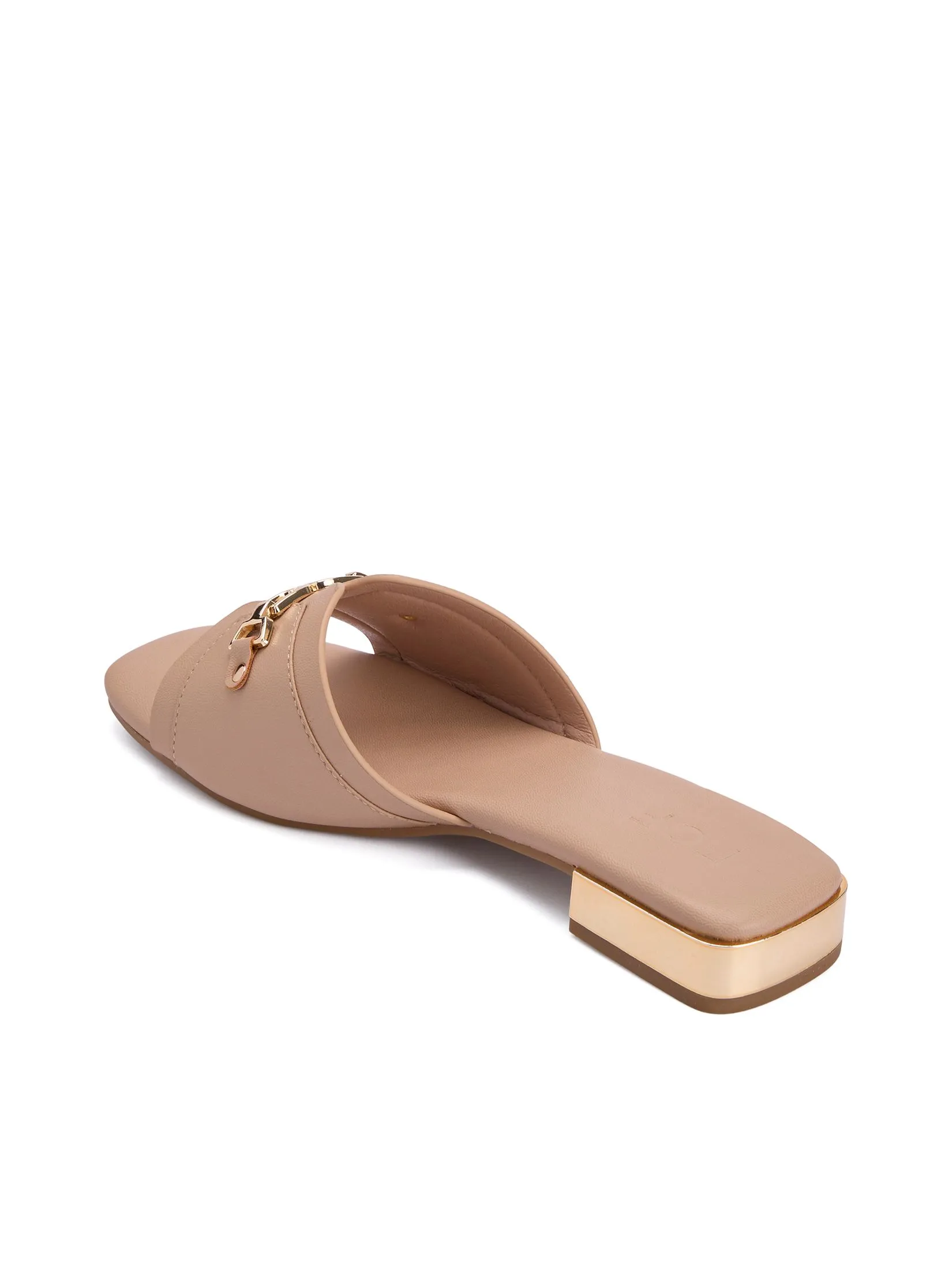 FOF Women Sandals Gold Chain FOF Women Sandals Gold Chain