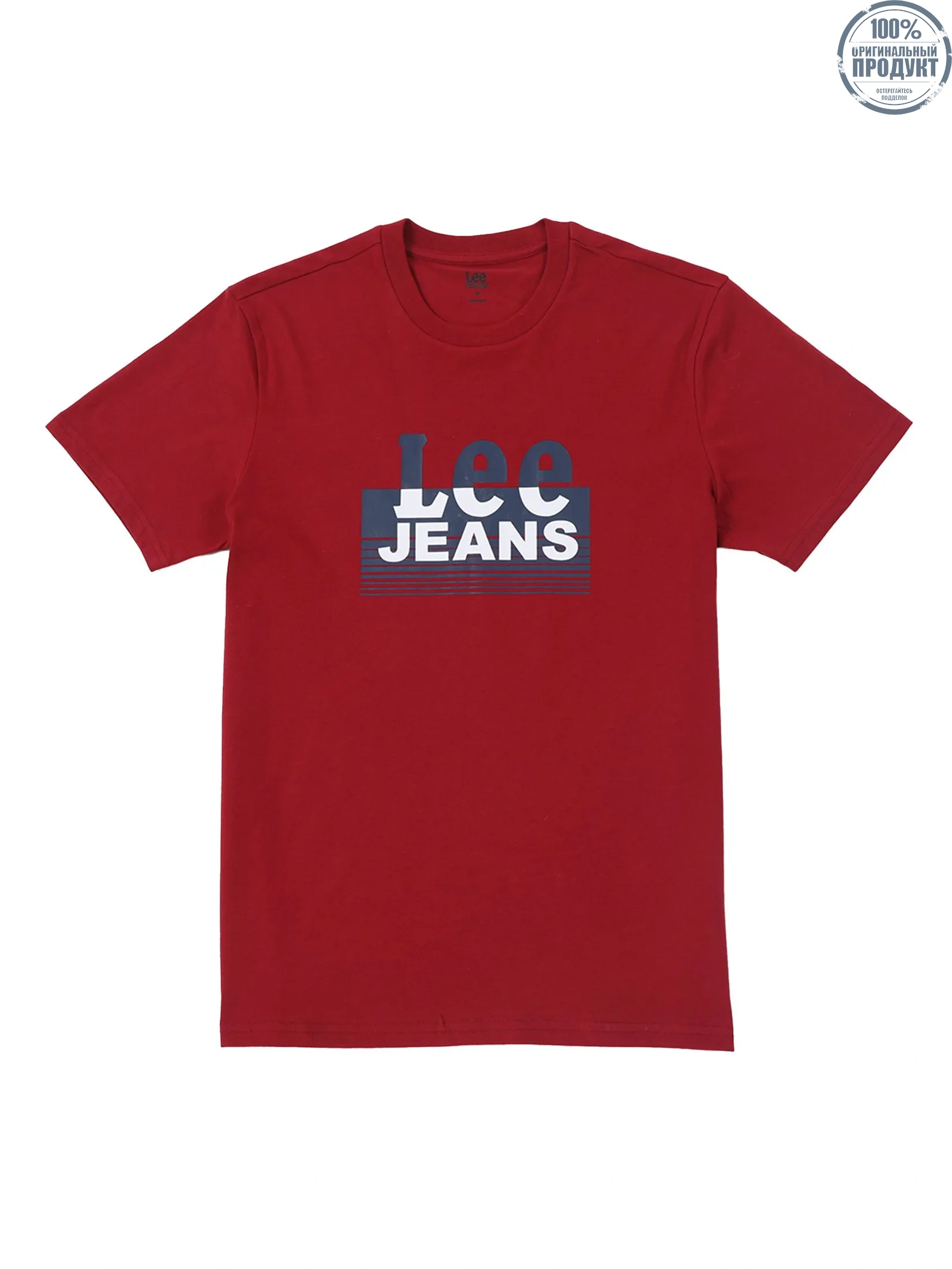 LEE Men's Tee Short Sleeve Regular Fit Red LEE Men's Tee Short Sleeve Regular Fit Red