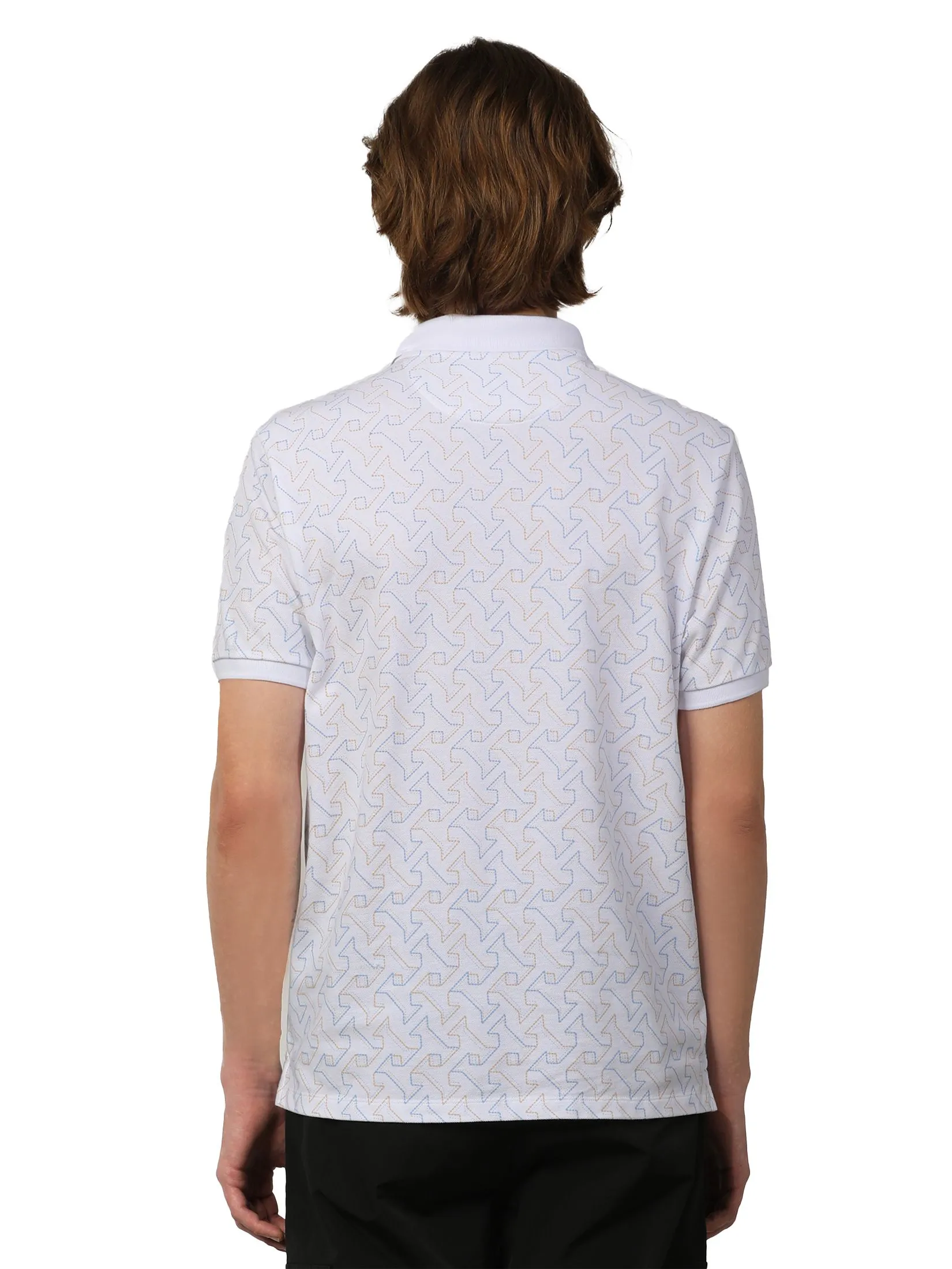 JOHN HENRY Men's Polo (Slim Fit) MERRIMENT White JOHN HENRY Men's Polo (Slim Fit) MERRIMENT White