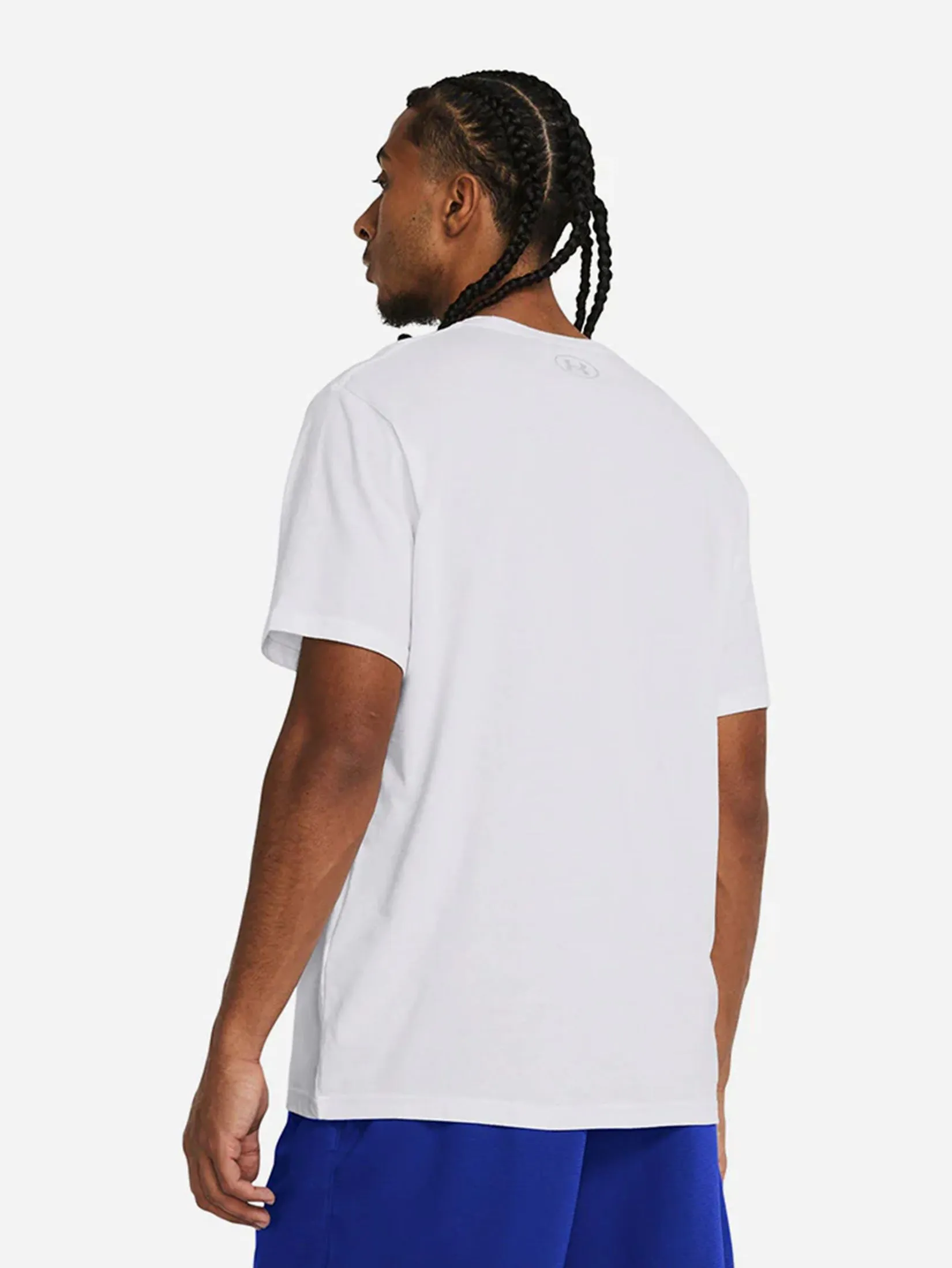 UNDER ARMOUR Men T-Shirt Short Sleeves UA Basketball Net Wordmark UNDER ARMOUR Men T-Shirt Short Sleeves UA Basketball Net Wordmark