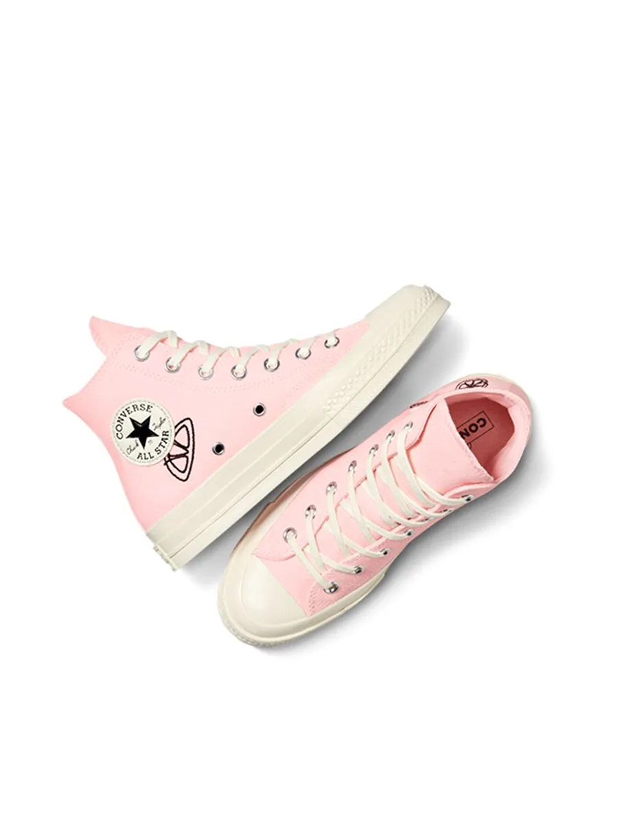 CONVERSE Women Sneakers Chuck 70 Summer Sippin Hi Pink CONVERSE Women Sneakers Chuck 70 Summer Sippin Hi Pink
