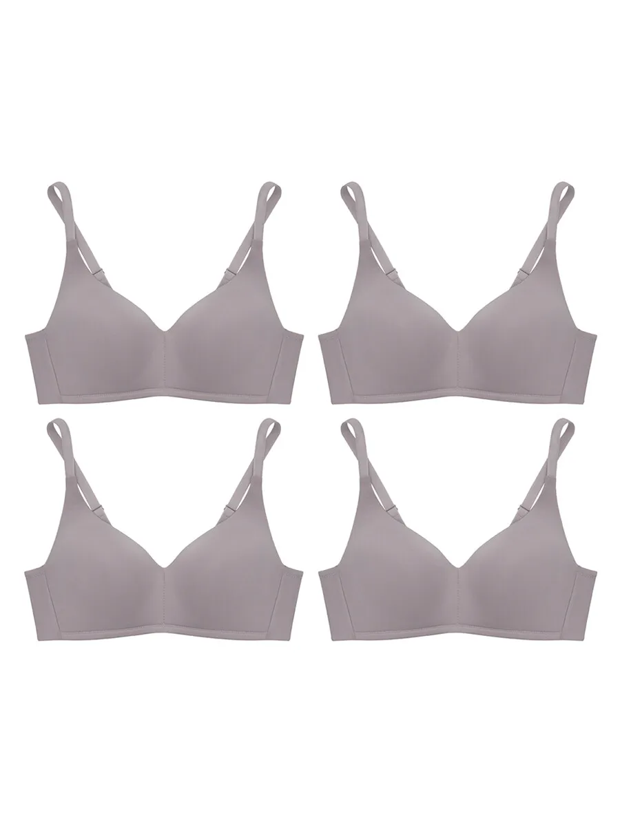SABINA [Pack 4 Piece] Bra Perfect Bra Collection - Chocolate