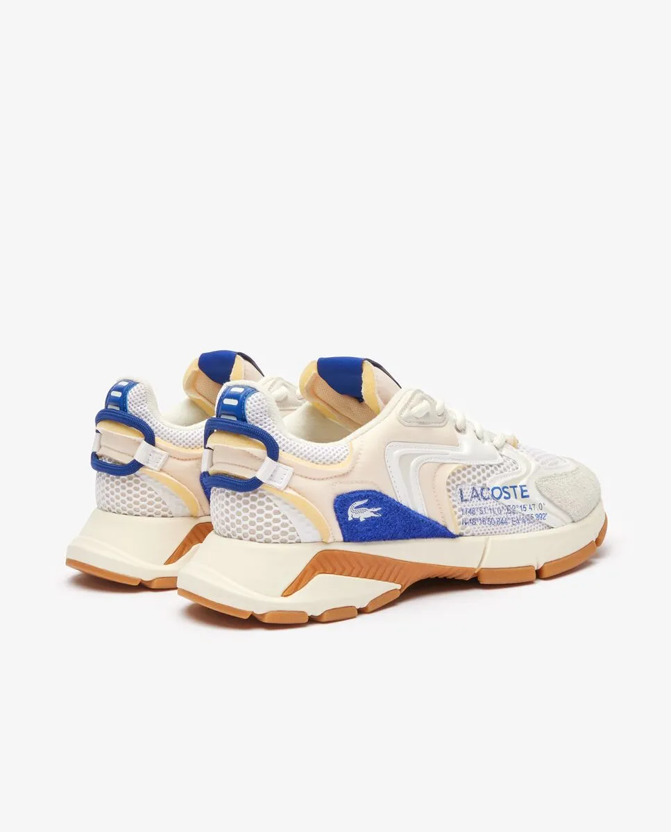 LACOSTE Men’s L003 Neo Contrasted Accent Trainers White LACOSTE Men’s L003 Neo Contrasted Accent Trainers White