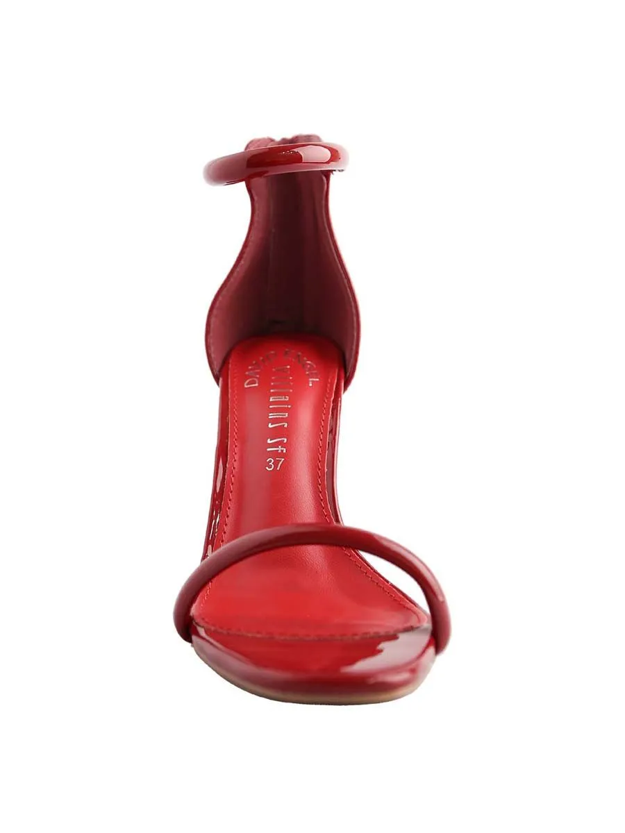 VILLAINS SF ARLENE Women's Heeled Sandals BURGUNDY PATENT VILLAINS SF ARLENE Women's Heeled Sandals BURGUNDY PATENT