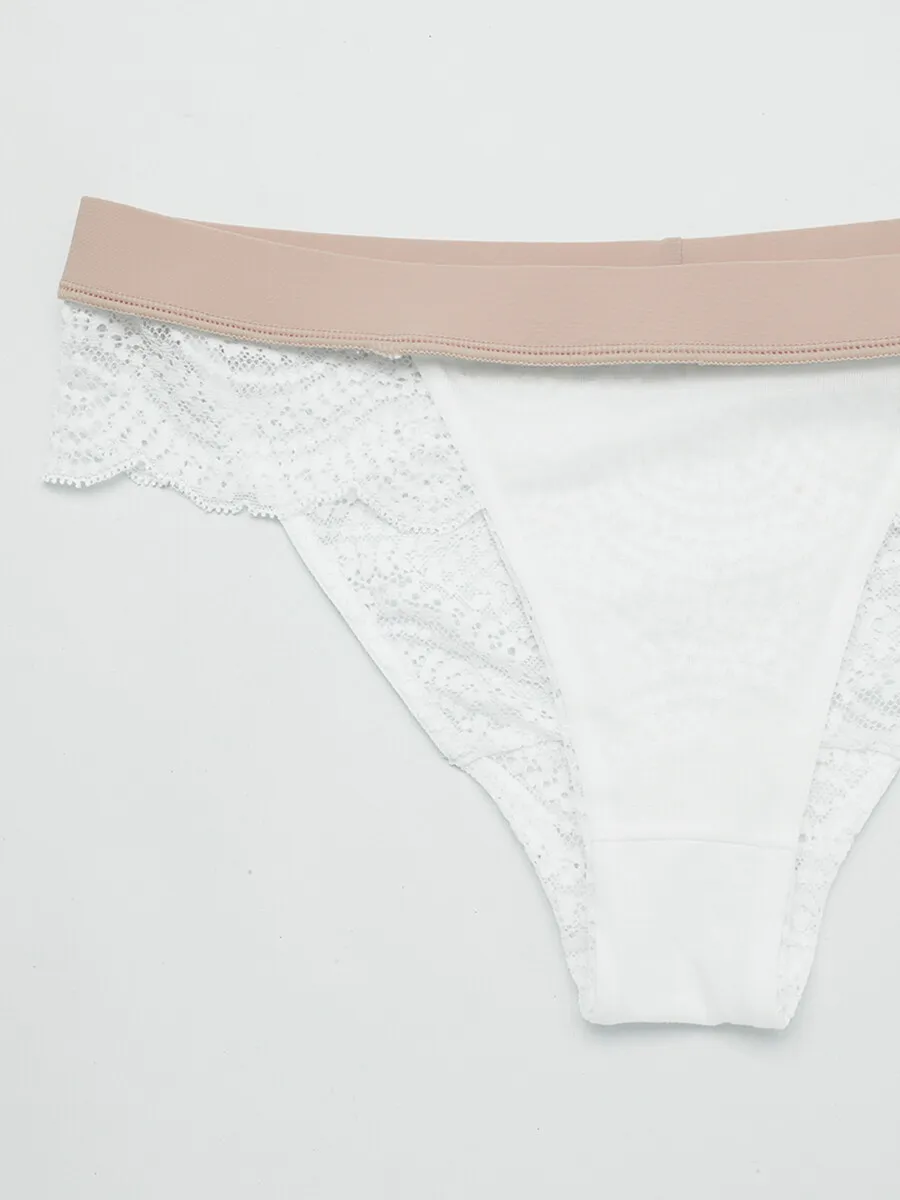 SABINA SABINA | JANESUDA x SABINA Rosie Bikini Panty - White Rose SABINA SABINA | JANESUDA x SABINA Rosie Bikini Panty - White Rose