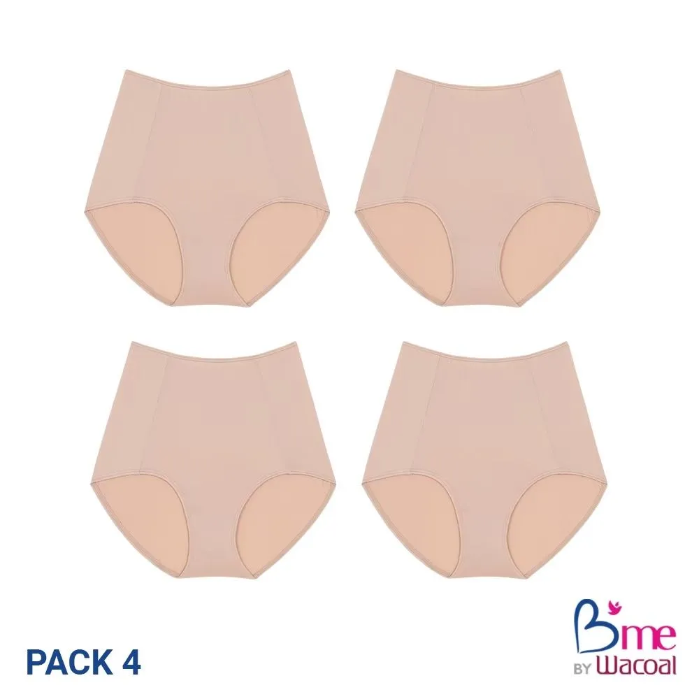 B'ME Panty Pack 4 pcs. ME7069 Nude B'ME Panty Pack 4 pcs. ME7069 Nude