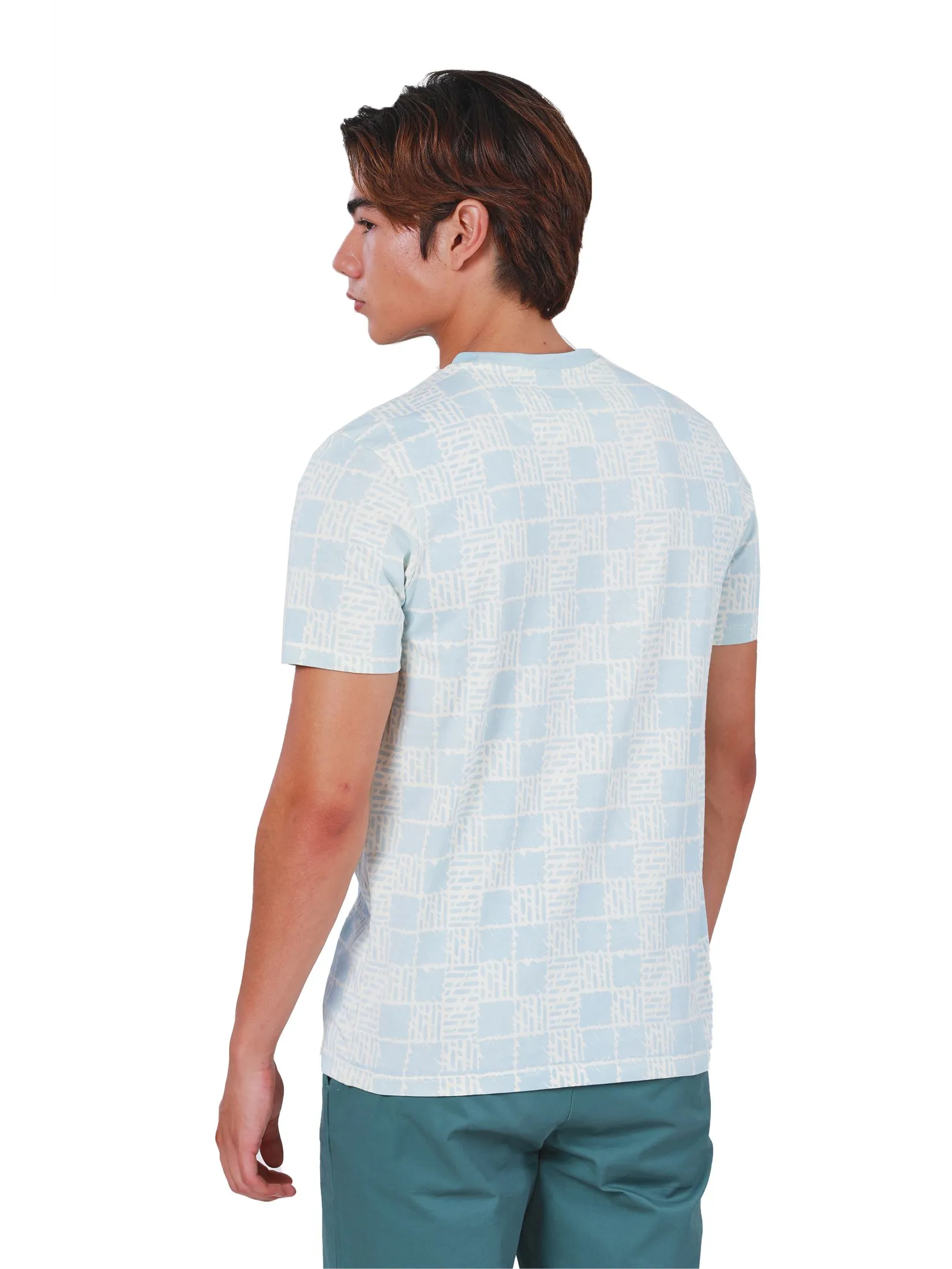 JOHN HENRY Men's T-Shirts (Slim Fit) REJUVENATE VACATION Light Blue JOHN HENRY Men's T-Shirts (Slim Fit) REJUVENATE VACATION Light Blue