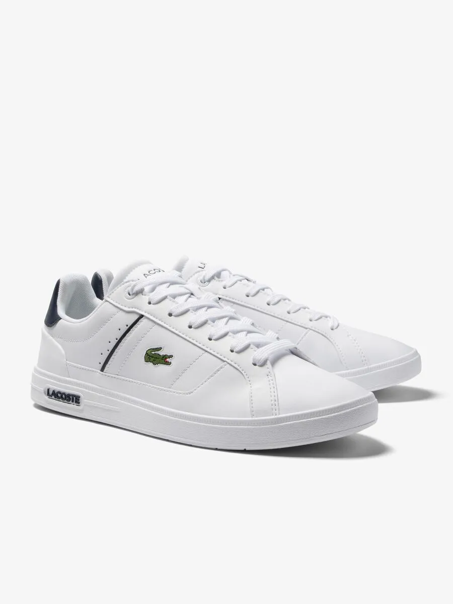 LACOSTE White Men’s Lacoste Europa Pro Leather Trainers LACOSTE White Men’s Lacoste Europa Pro Leather Trainers