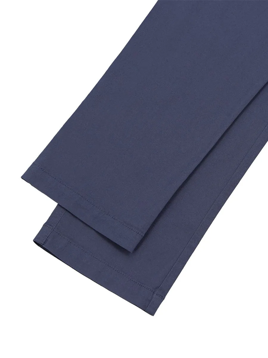 GIORDANO Men's Lightweight Khakis Pants (180° Elastic Waistband) Aviator blue GIORDANO Men's Lightweight Khakis Pants (180° Elastic Waistband) Aviator blue