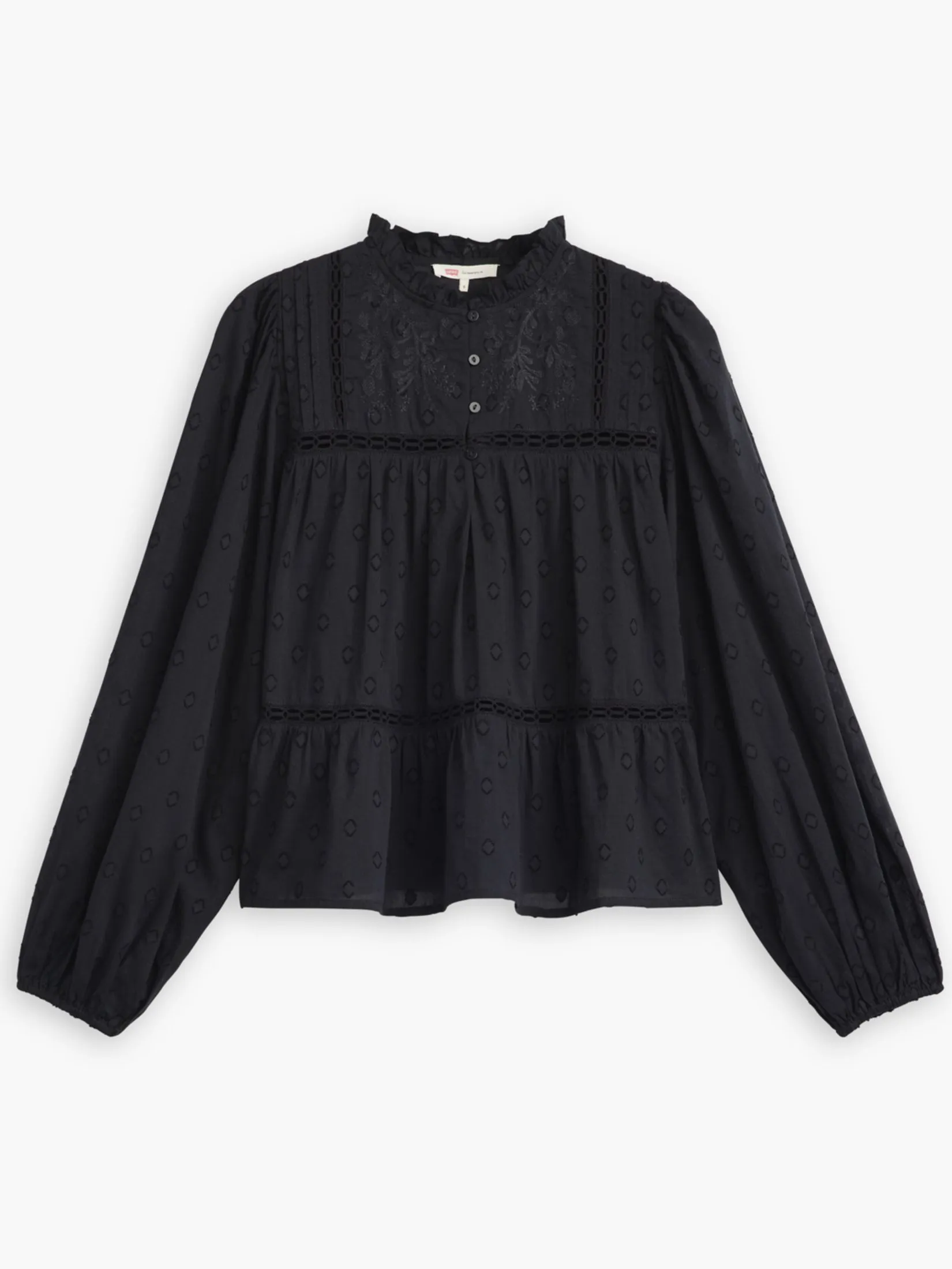 LEVI'S Women's Lucia Blouse Black LEVI'S Women's Lucia Blouse Black