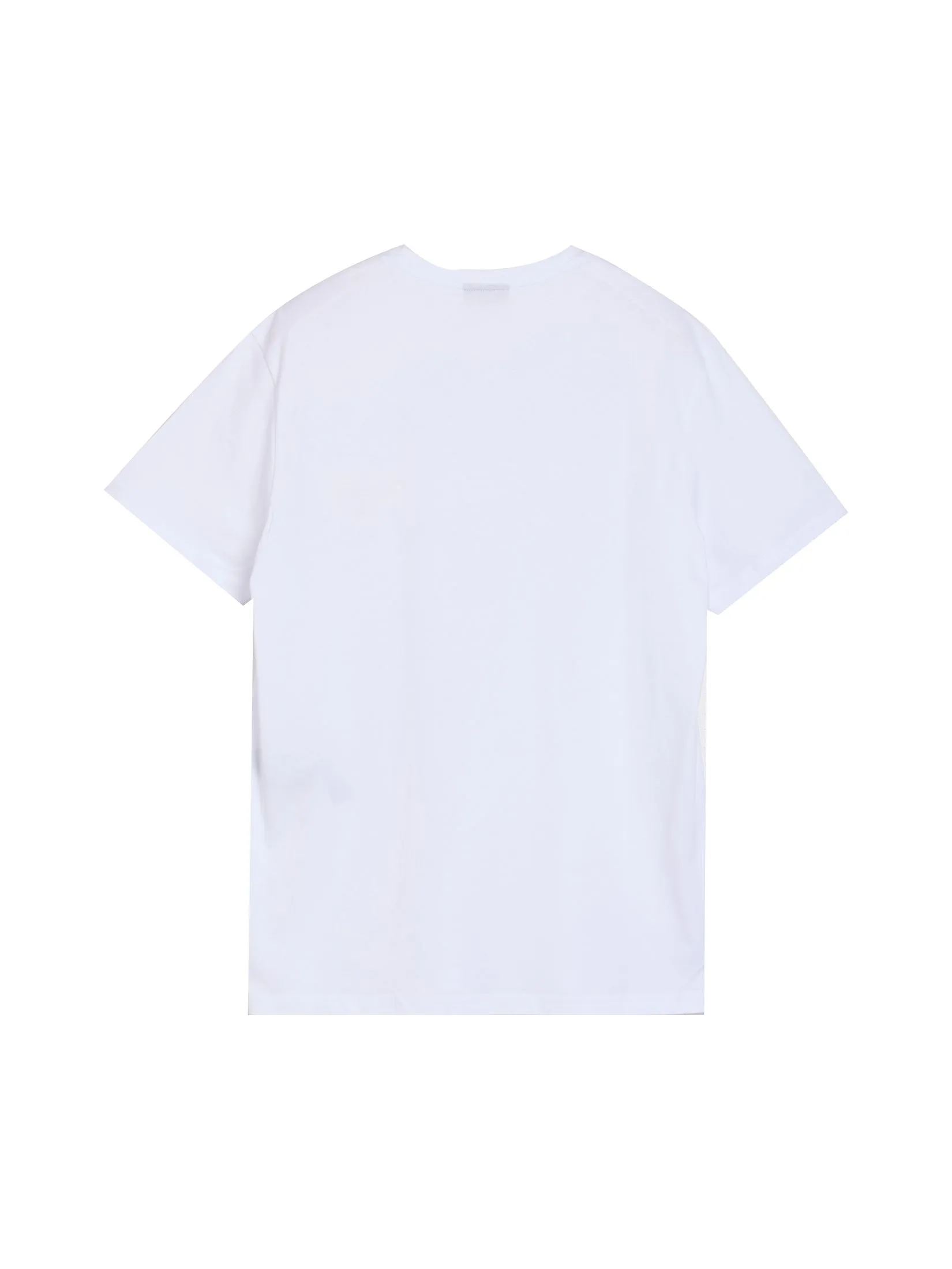 EMPORIO ARMANI Men T-Shirt SS25 White Print Eagle EMPORIO ARMANI Men T-Shirt SS25 White Print Eagle