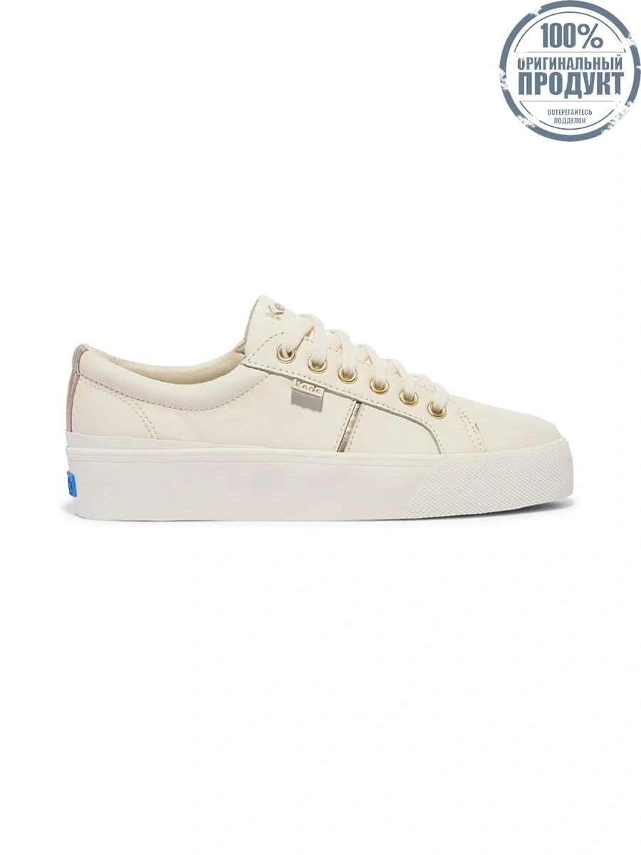 KEDS Women Jump Kick Duo Leather Metallic Pop White KEDS Women Jump Kick Duo Leather Metallic Pop White