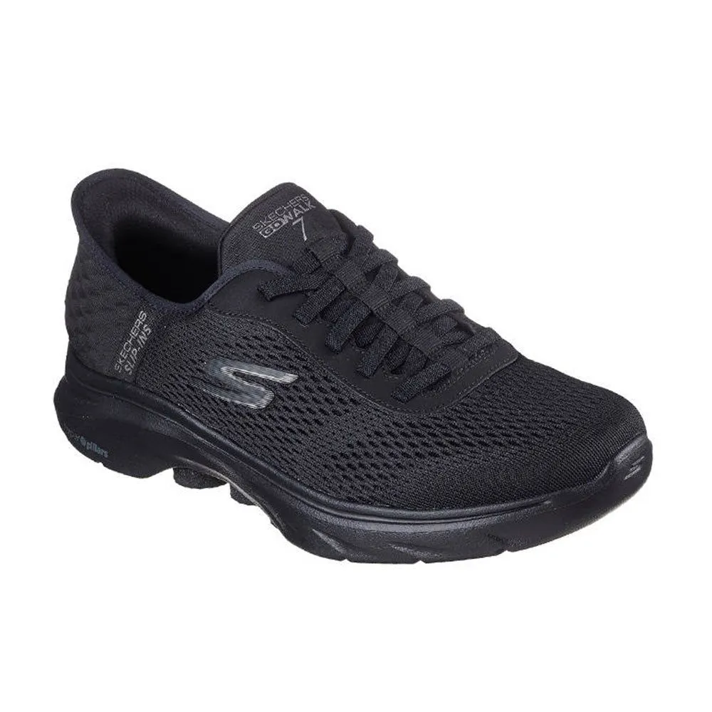 SKECHERS Men Training Shoes Slip-ins®: GO WALK 7™ - Free Hand 2 Black - SK108SH756EFTH SKECHERS Men Training Shoes Slip-ins®: GO WALK 7™ - Free Hand 2 Black - SK108SH756EFTH
