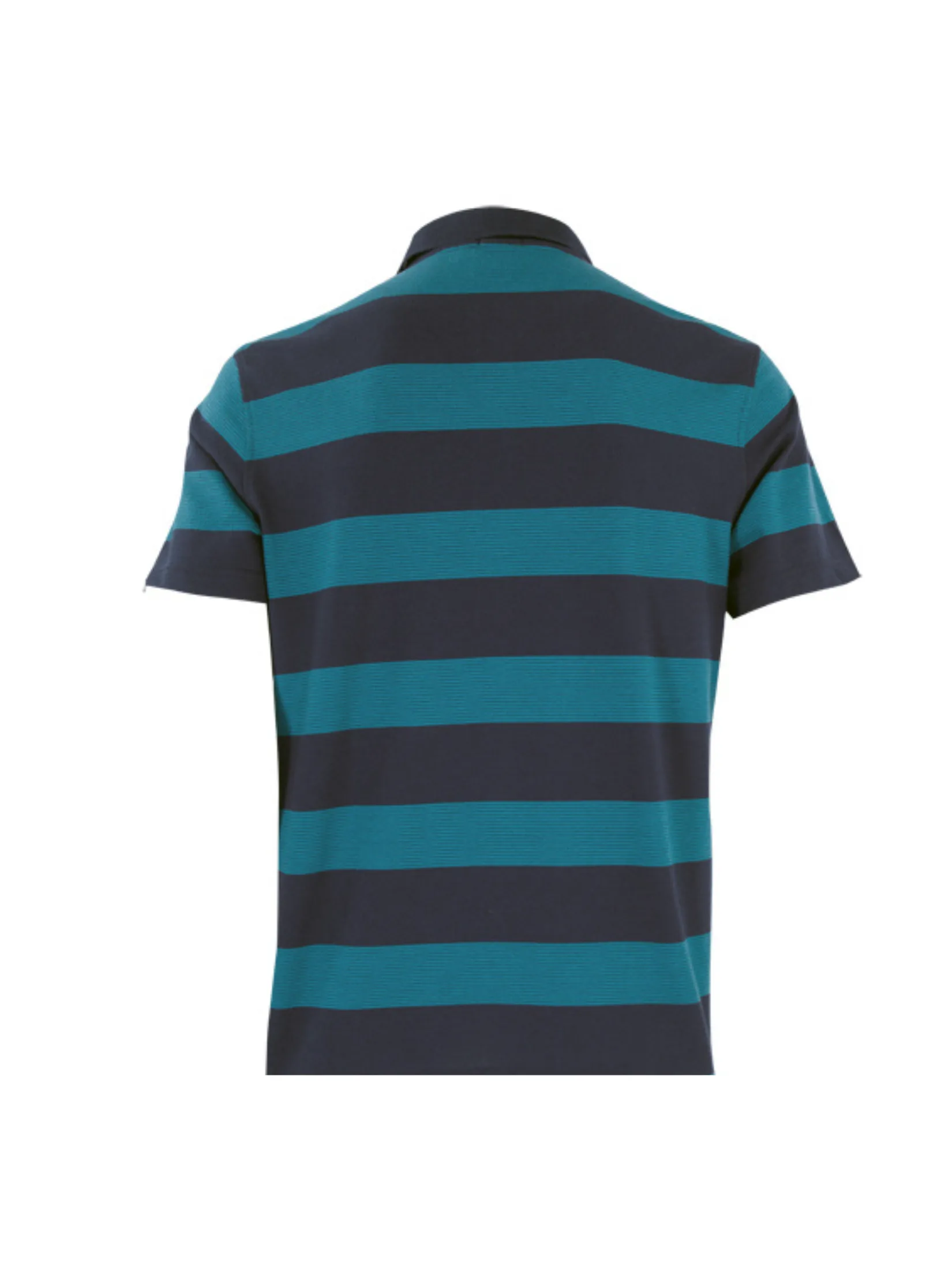 ARROW STRIPED COTTON POLO Men's polo shirt striped fabric Smart style MPCM218DV - Navy Blue/Green ARROW STRIPED COTTON POLO Men's polo shirt striped fabric Smart style MPCM218DV - Navy Blue/Green